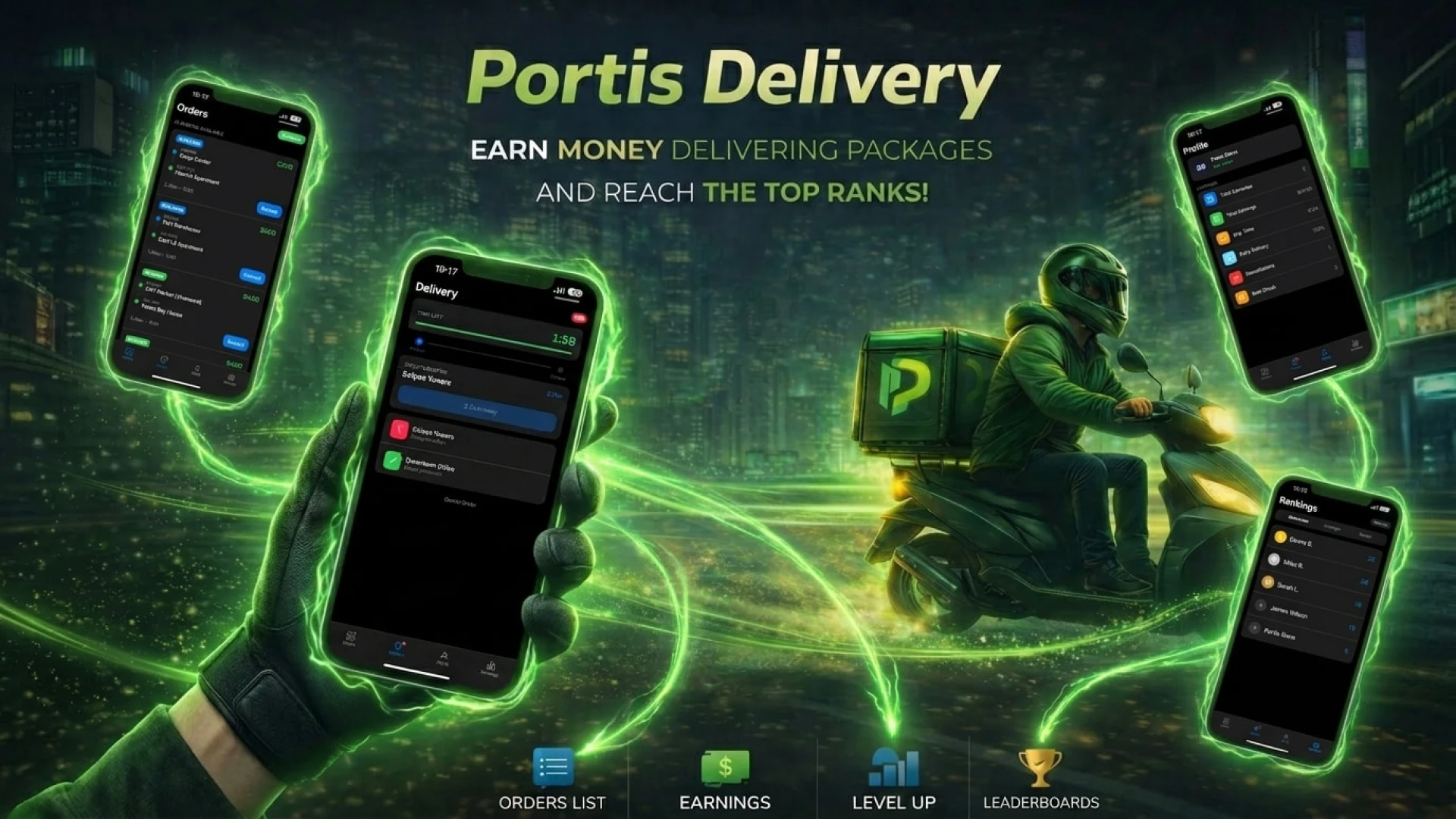 Courier Delivery App FiveM script — accepting a delivery from a phone app