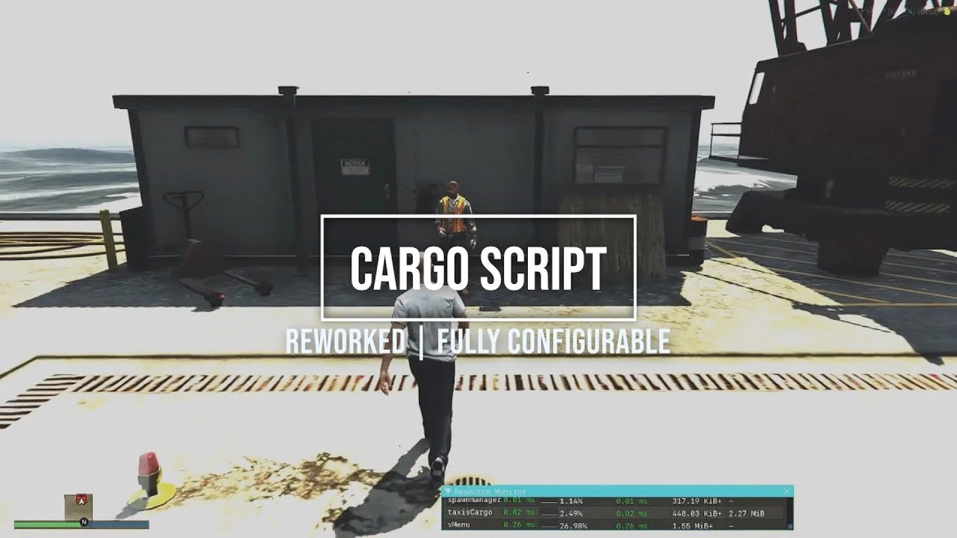 Criminal Cargo illegal cargo script gameplay in FiveM