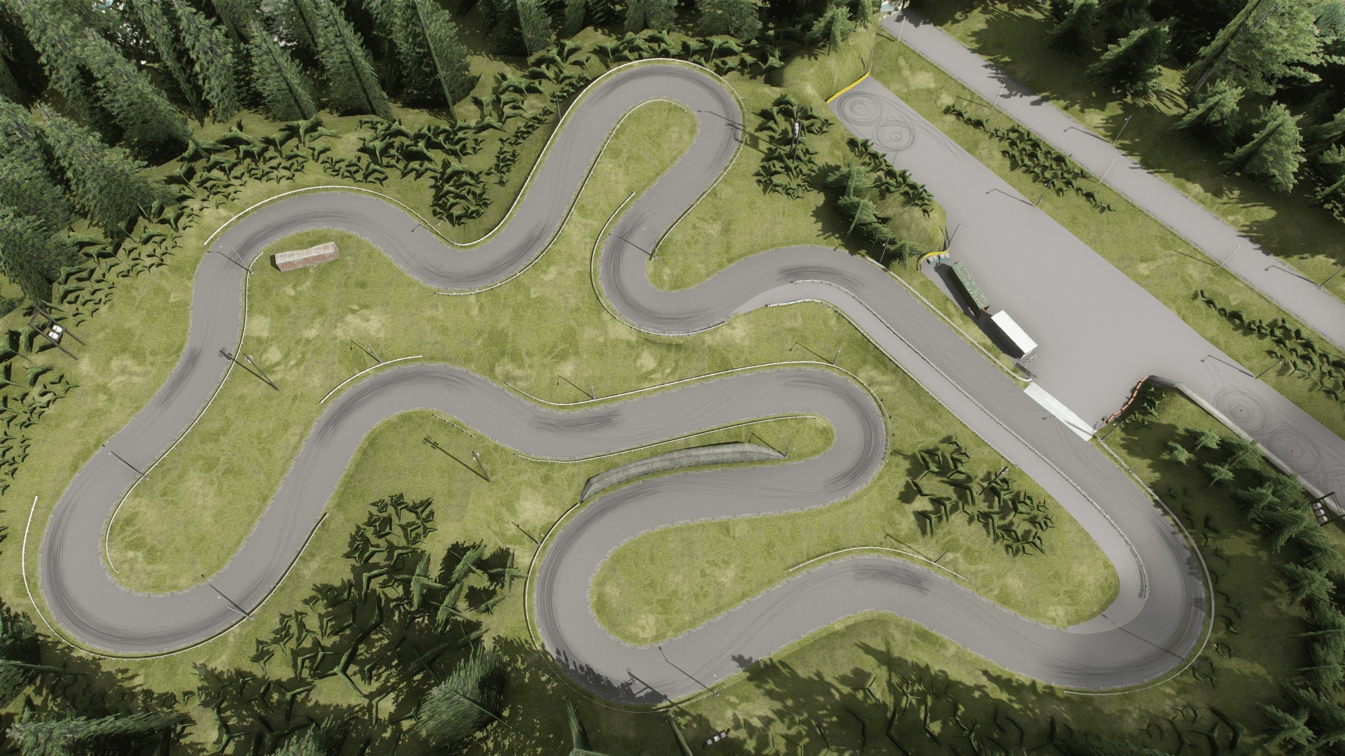 Drift Playground MLO track with ramps, lanes, and open drifting space