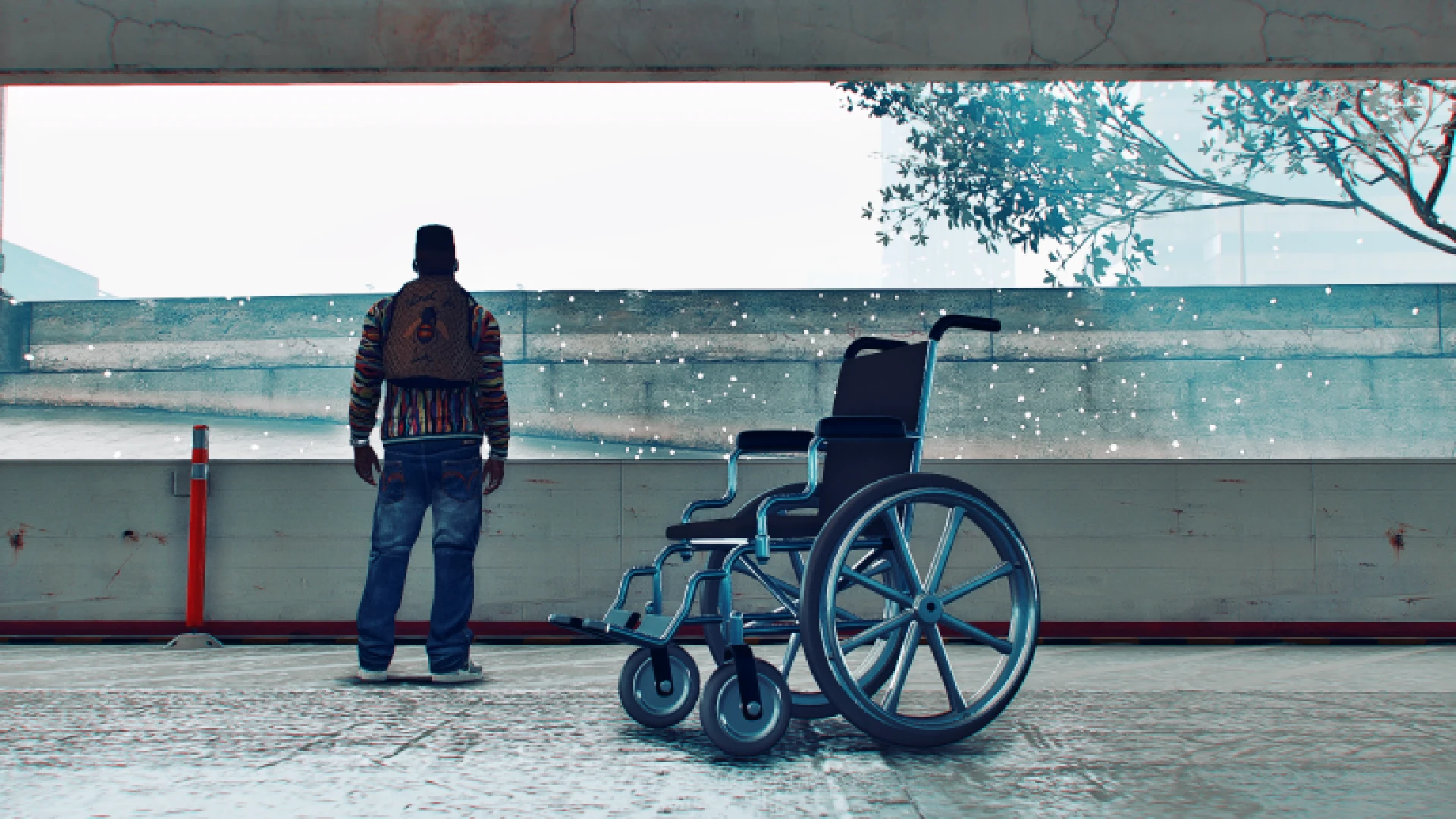 Drivable wheelchair FiveM add-on vehicle for roleplay