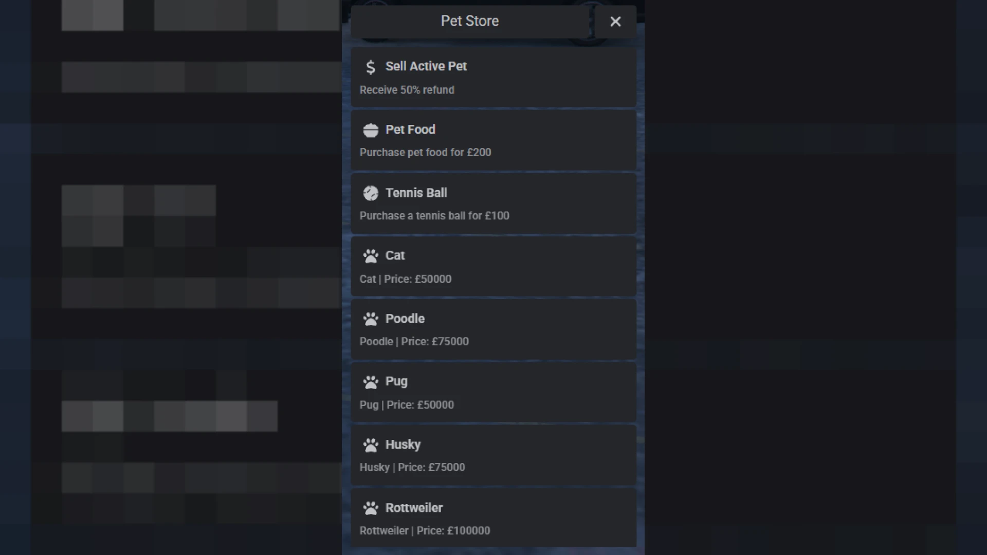 Duddzy pet system companion following a player in FiveM