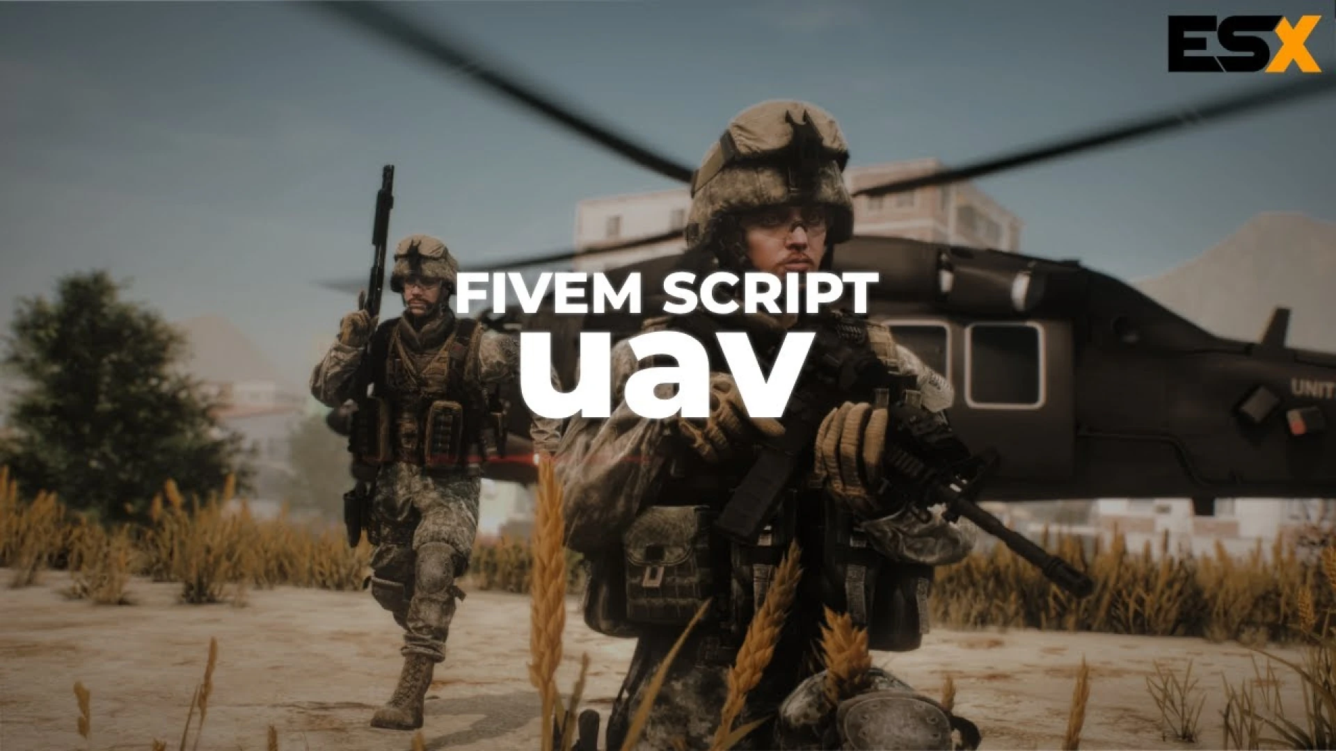 UAV drone script aerial camera feed interface for FiveM
