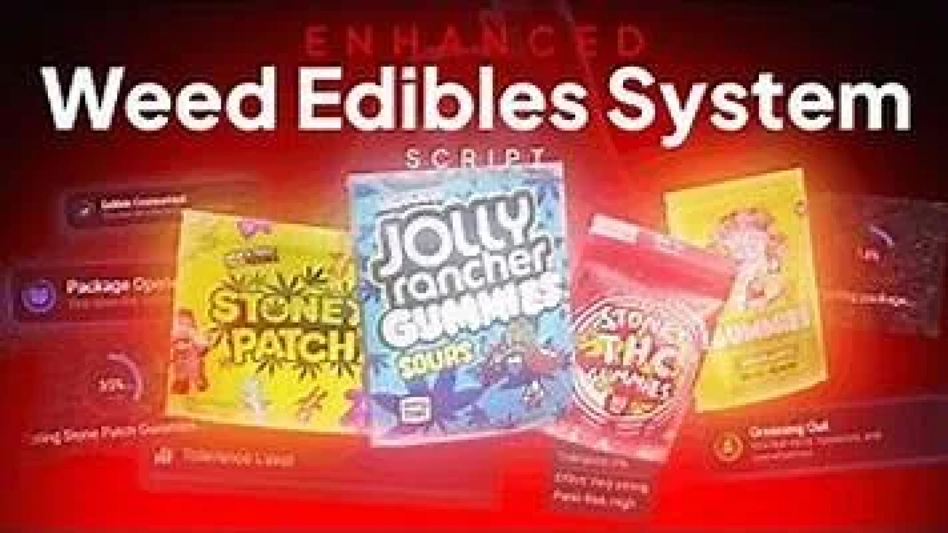 Edibles System FiveM script — cooking weed edibles