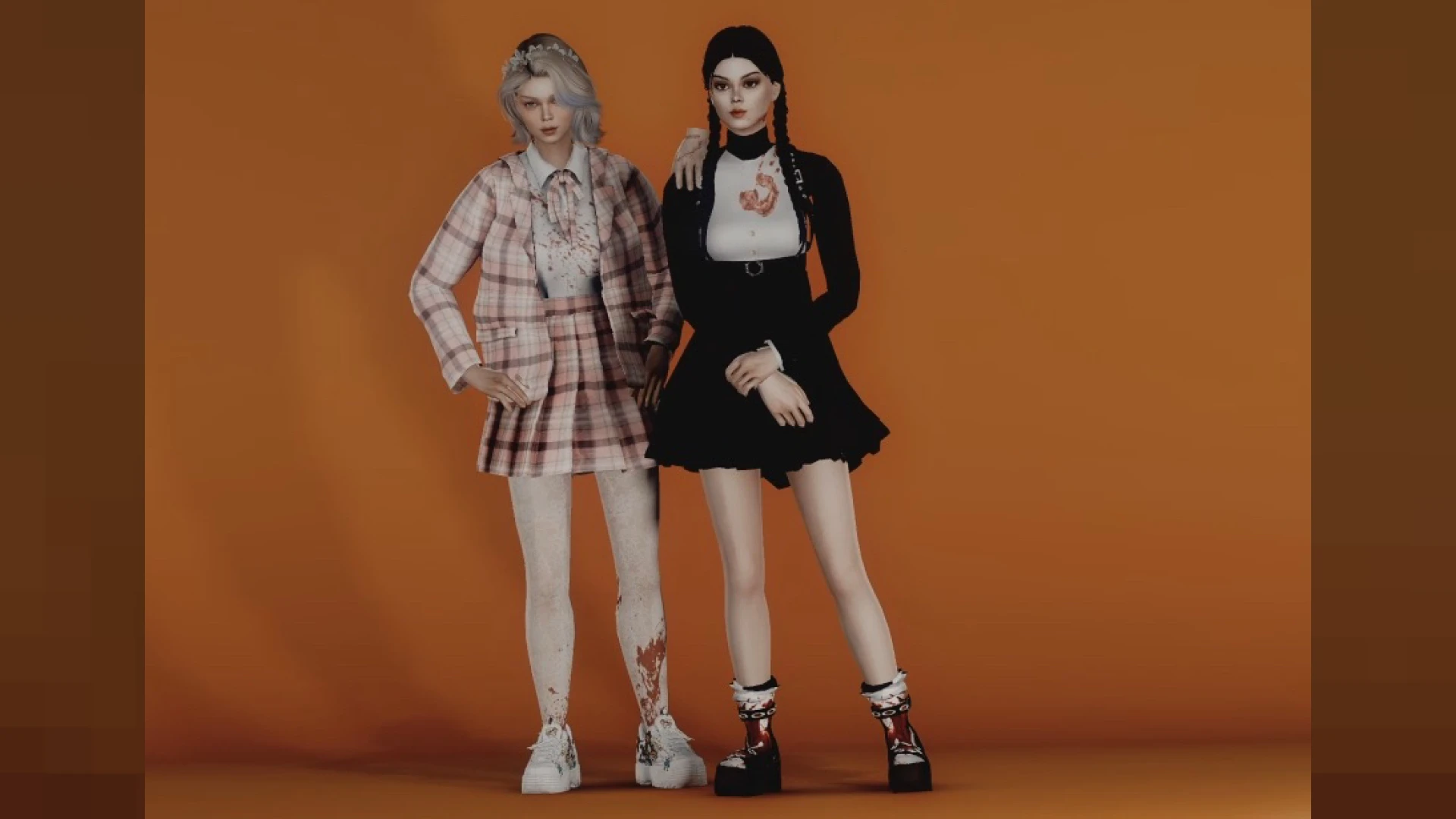 Enid teen ped shown in a colorful signature outfit