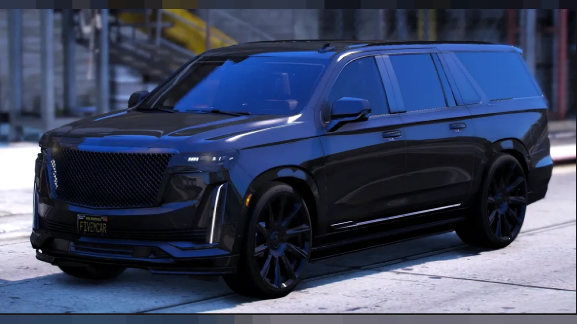 Escalade Sport debadged FiveM luxury SUV