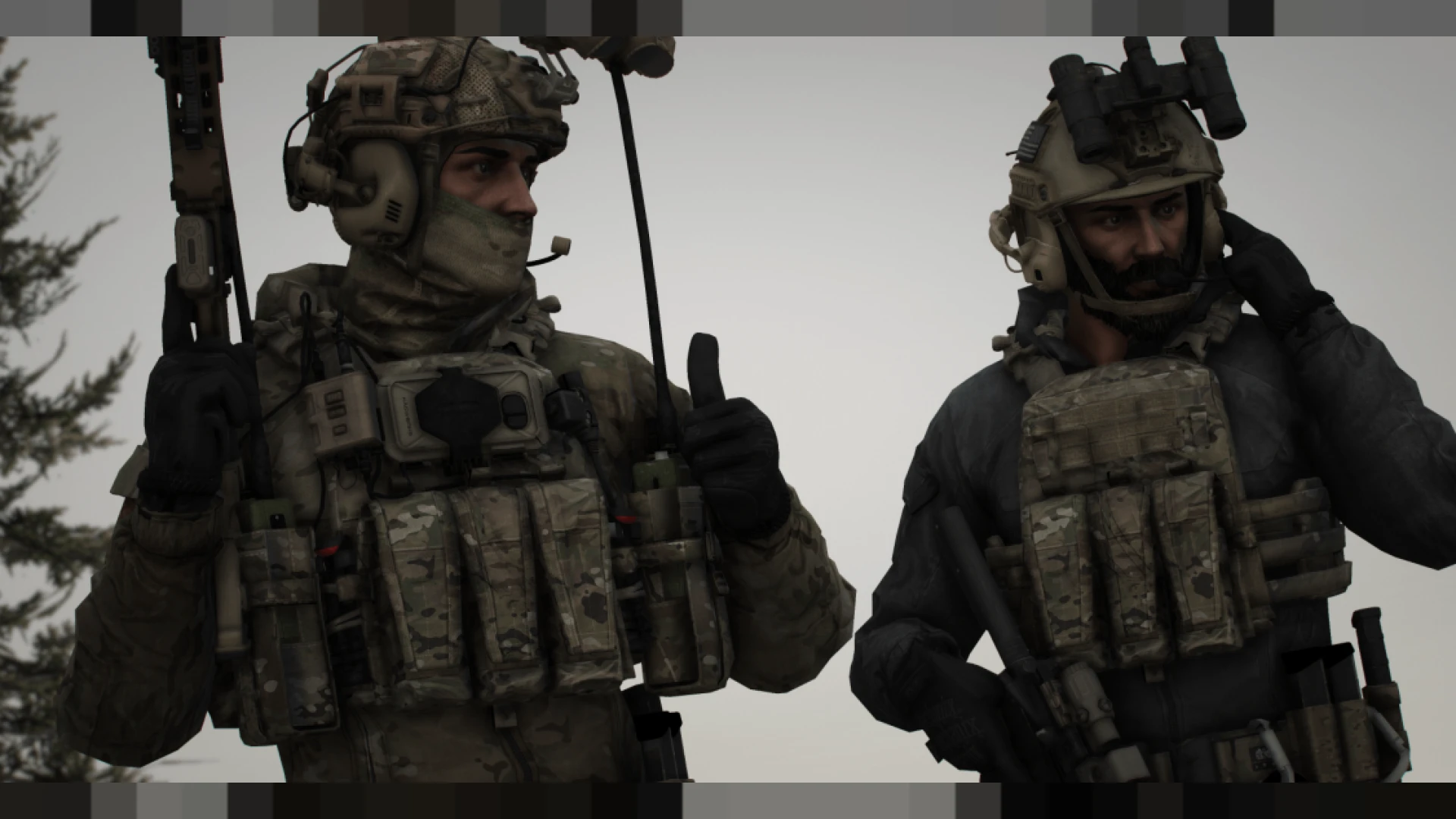 EUP vest package tactical duty vests on FiveM MP male officer character