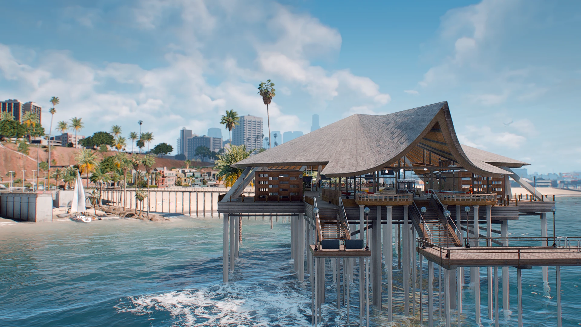 Fantasy Pier MLO seaside amusement boardwalk for FiveM