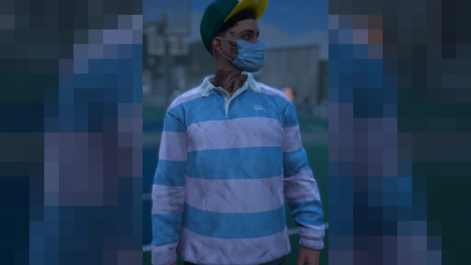 Layered tops for FiveM MP female on a character
