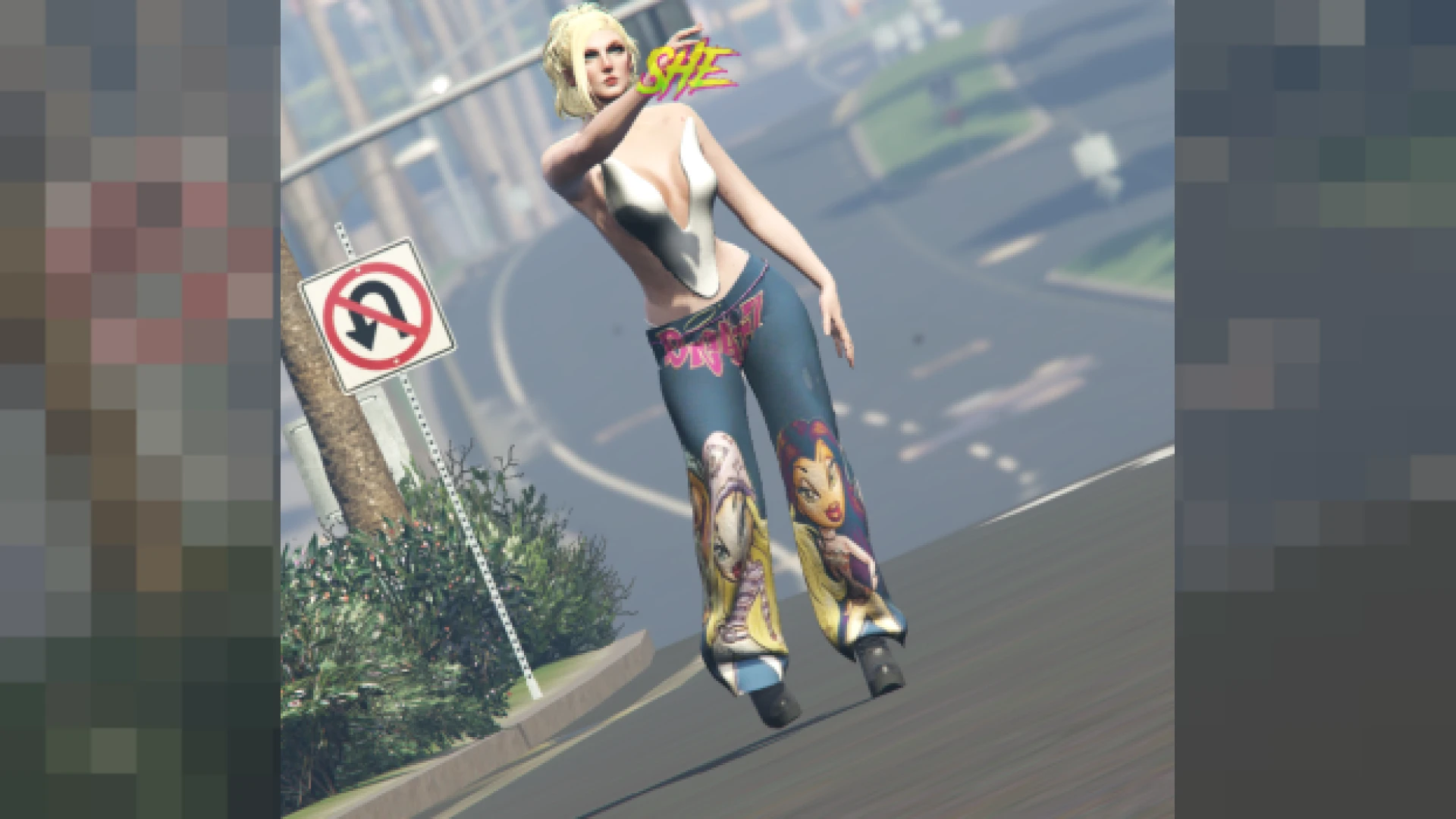Female Pants on MP female ped in FiveM