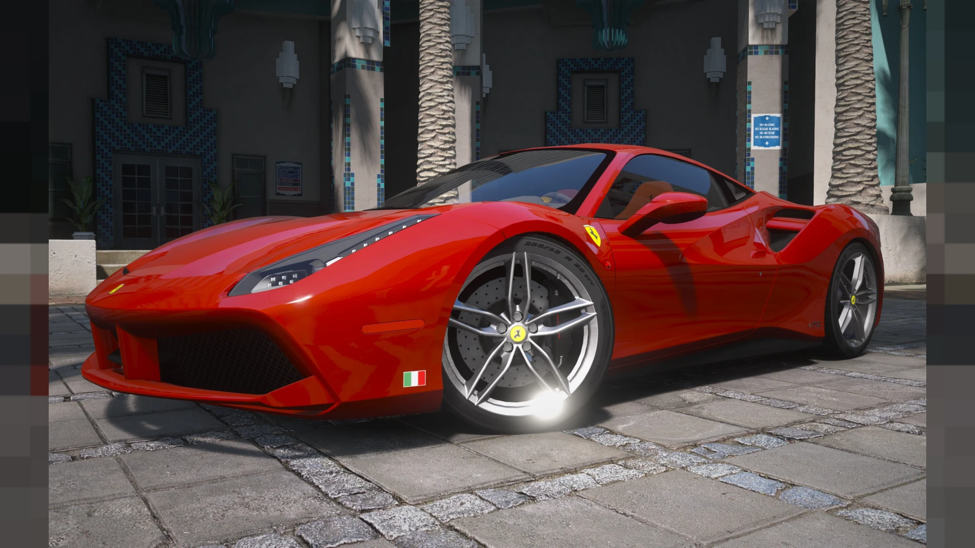 Ferrari 488 GTB 2015 twin-turbo supercar in Los Santos for FiveM