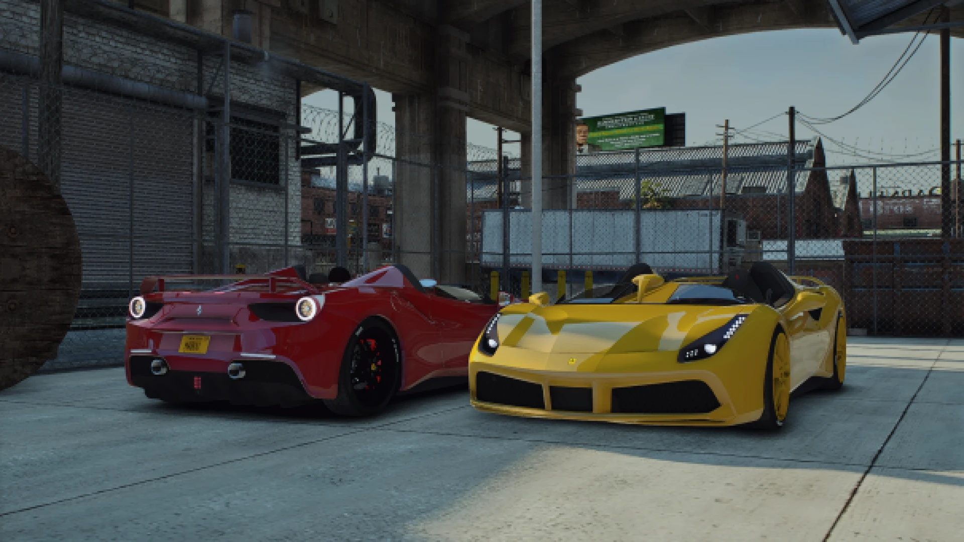Ferrari 488 Speedster FiveM add-on open-top supercar