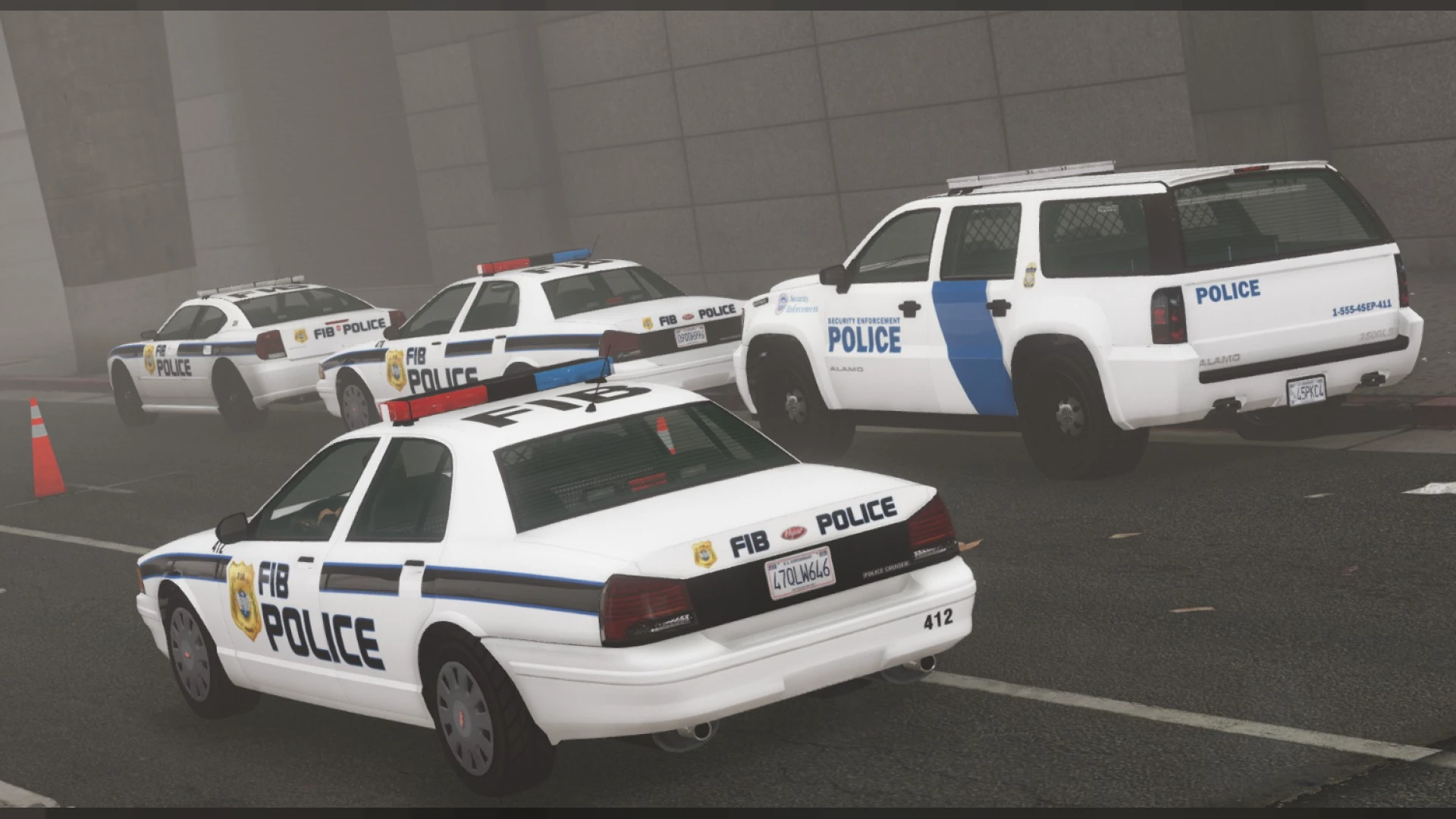 FIB Car Pack lore-friendly federal vehicle fleet for FiveM