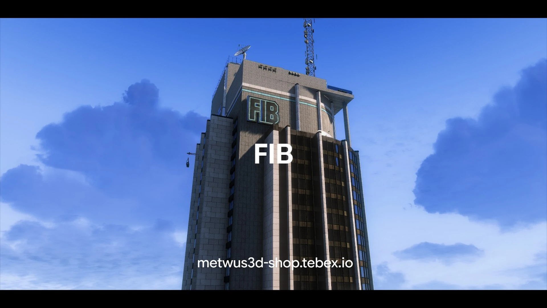 FIB Police Department MLO federal headquarters in FiveM