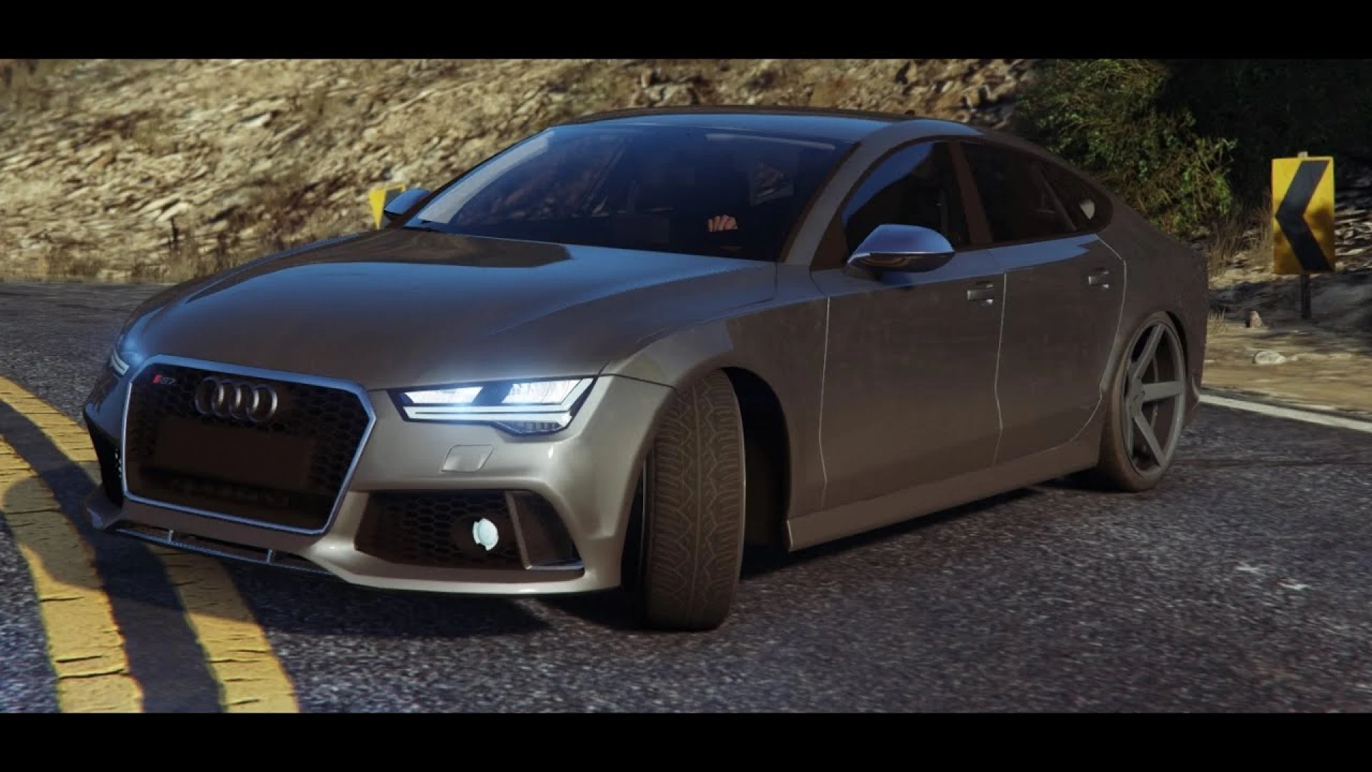 FiveM Audi RS7 sound shown in-game for FiveM servers