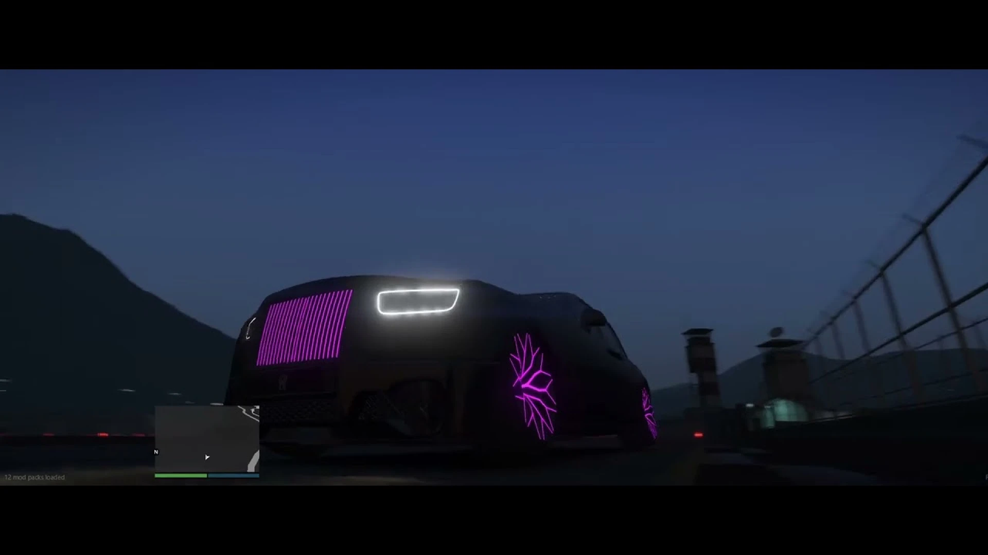 FiveM Rolls Royce Phantom shown in-game for FiveM servers