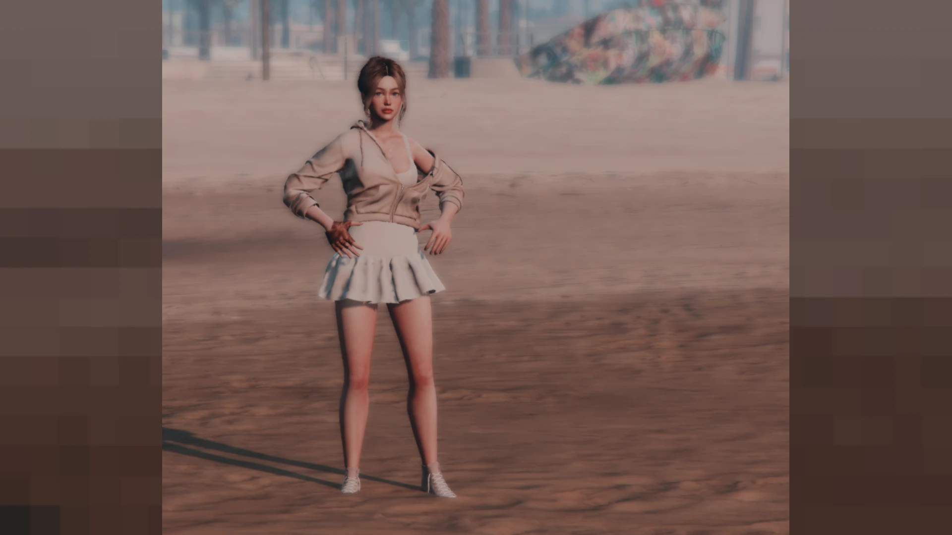 Flor teen ped young female character for FiveM
