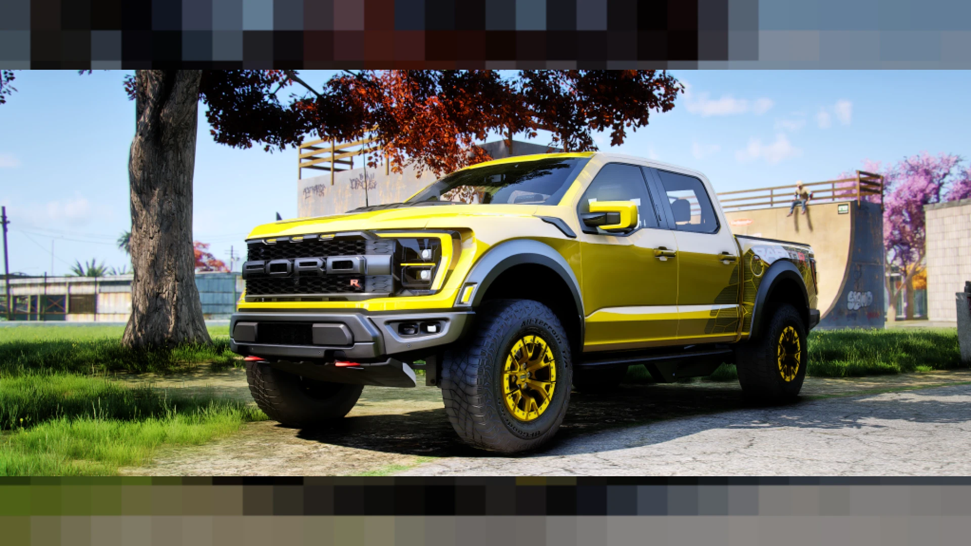 Ford f 150 raptor r 2023 add on fivem — FiveM vehicle preview