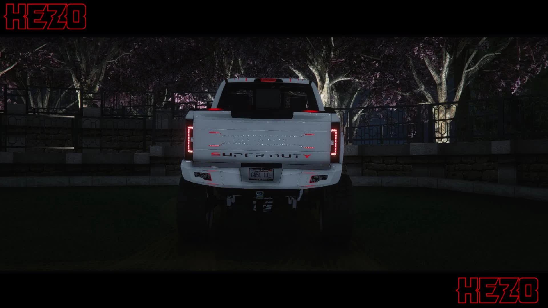 Ford F350 Super Duty Platinum FiveM add-on heavy-duty truck