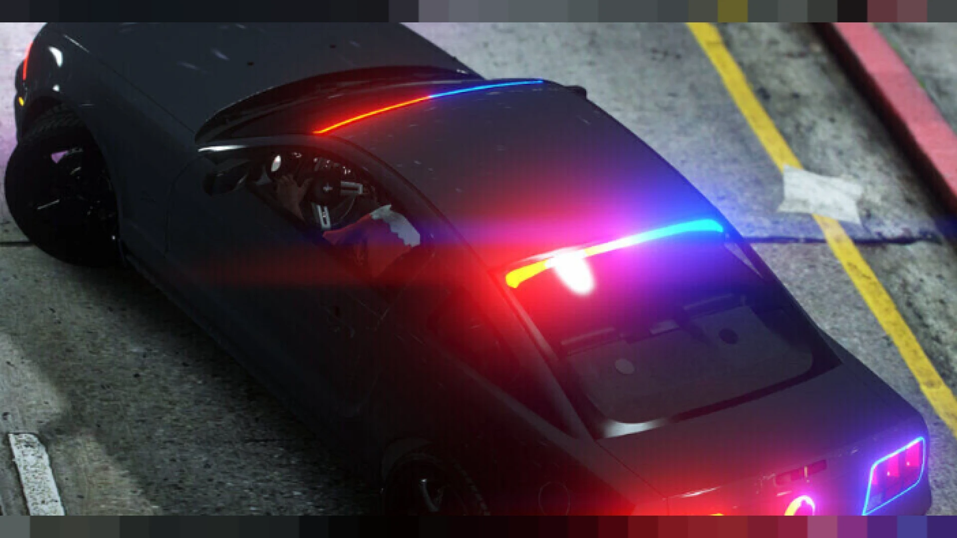 Ford Mustang GT police cruiser for FiveM