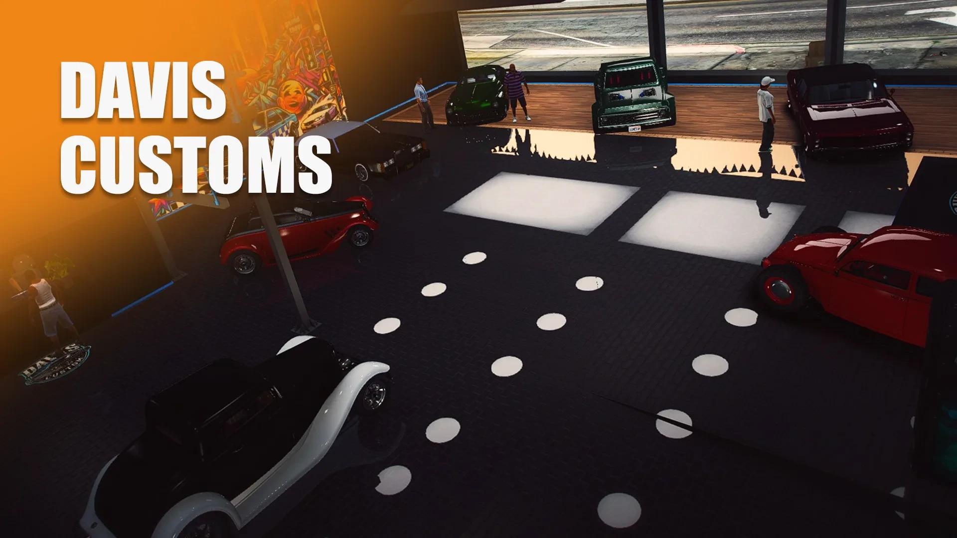 Davis Customs MLO tuning garage bays in FiveM