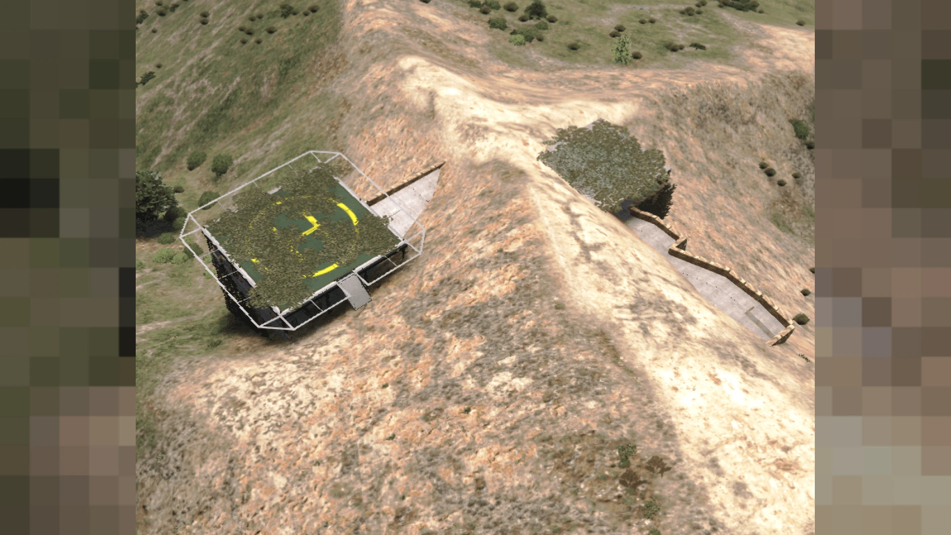 Fort Zancudo Sniper Outpost MLO firing platform in FiveM — view 2