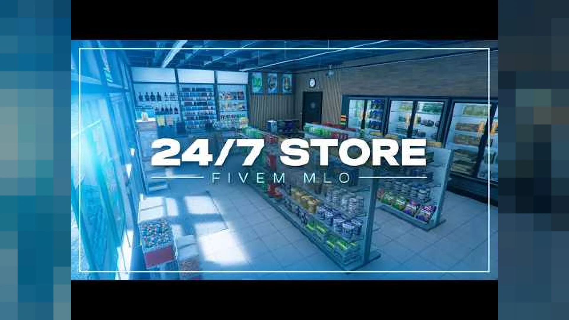 24/7 store MLO interior preview for FiveM roleplay servers