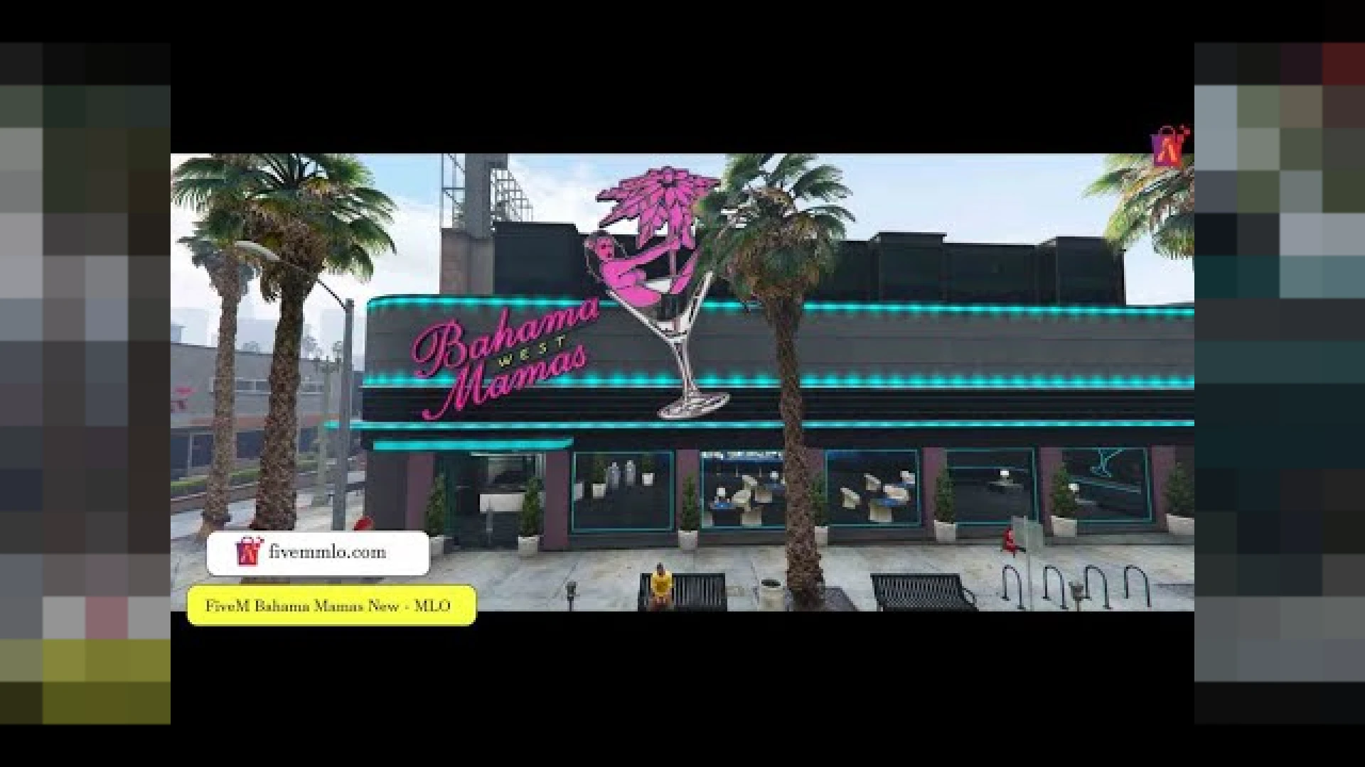 Gabz Bahama Mamas MLO nightclub interior for FiveM roleplay