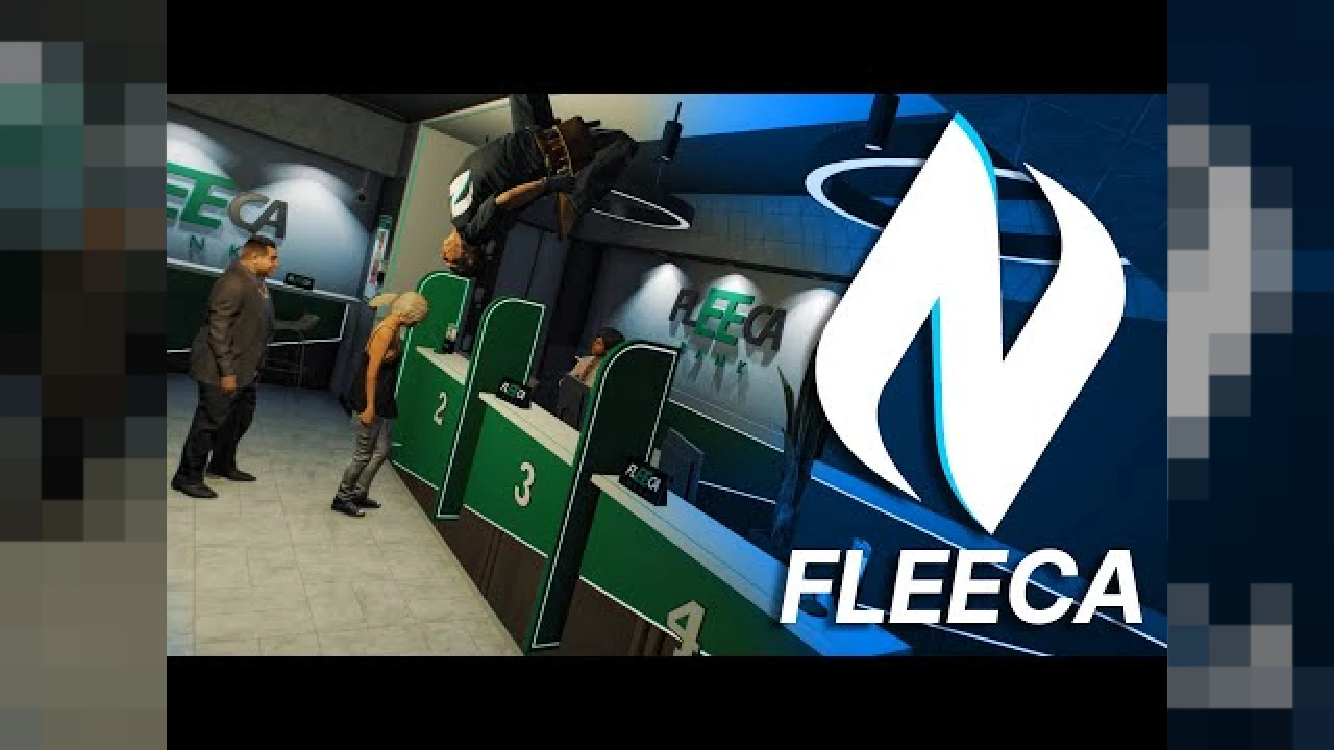 Gabz Fleeca Bank MLO vault and lobby interior for FiveM roleplay