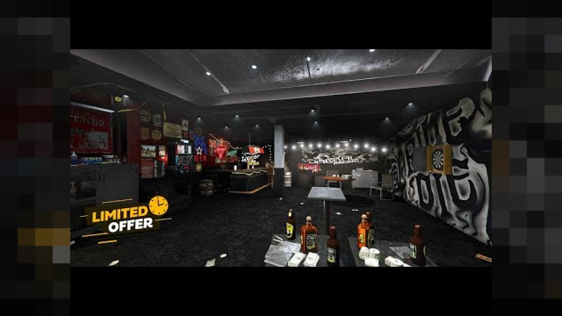Gabz Lost MC Clubhouse FiveM biker compound interior and yard