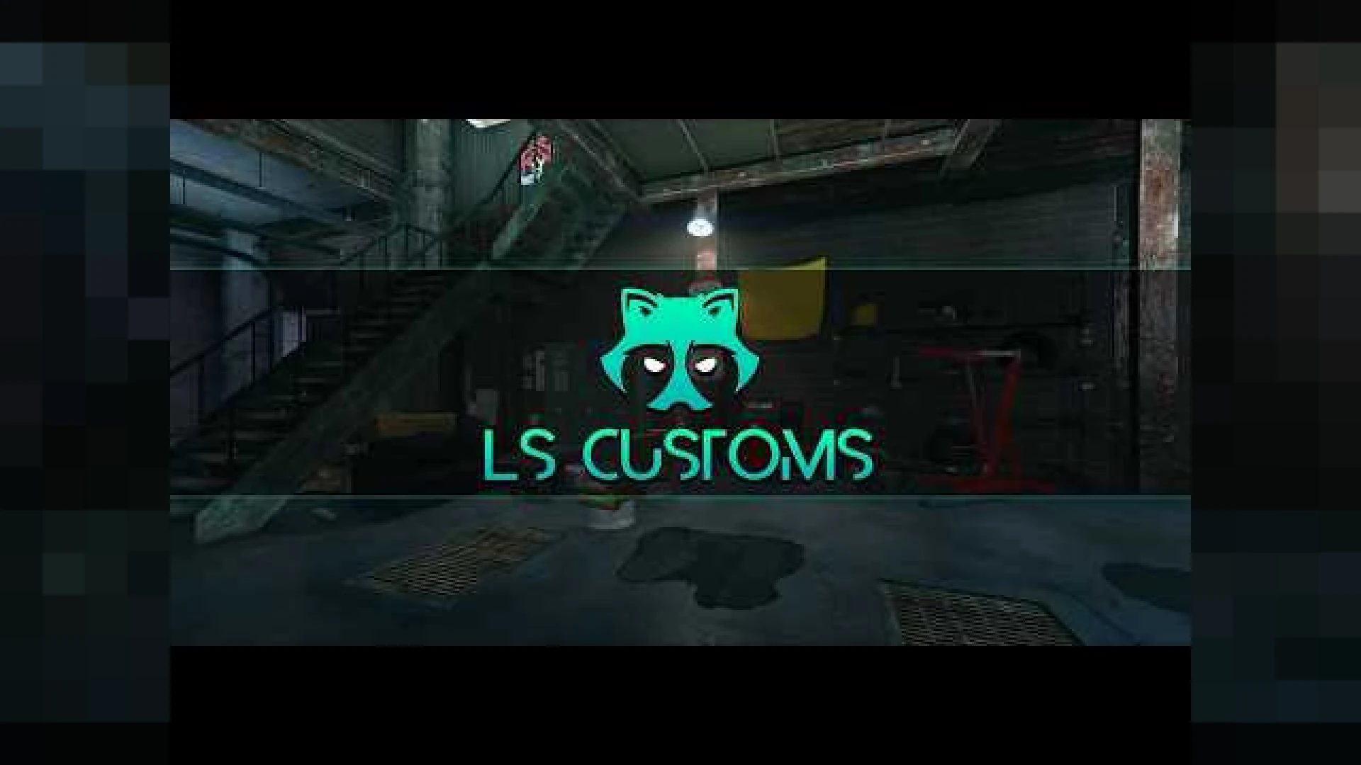 Gabz LS Customs FiveM MLO tuning garage interior with lifts and bays