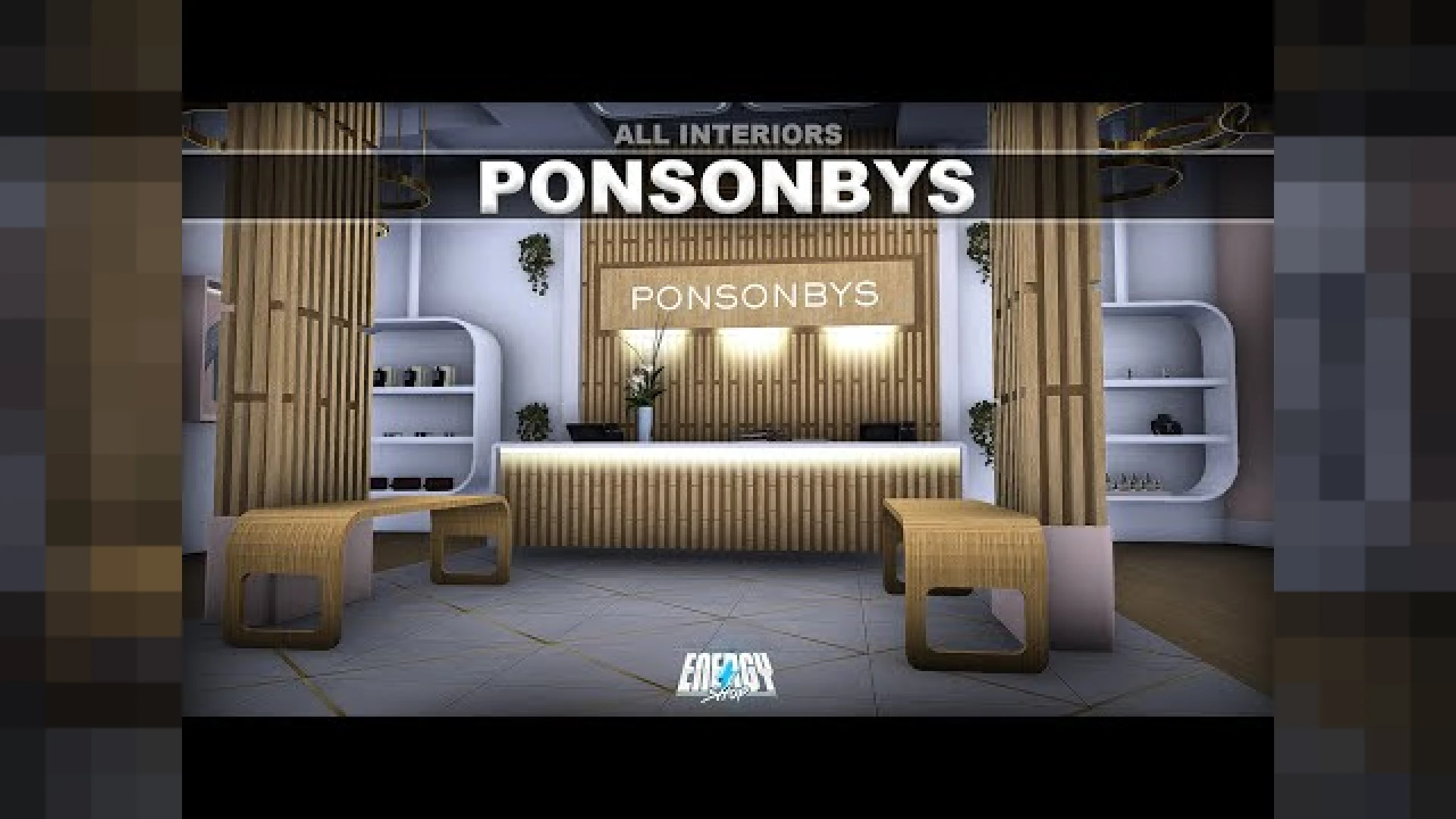 Gabz Ponsonbys clothing store MLO luxury boutique interior for FiveM