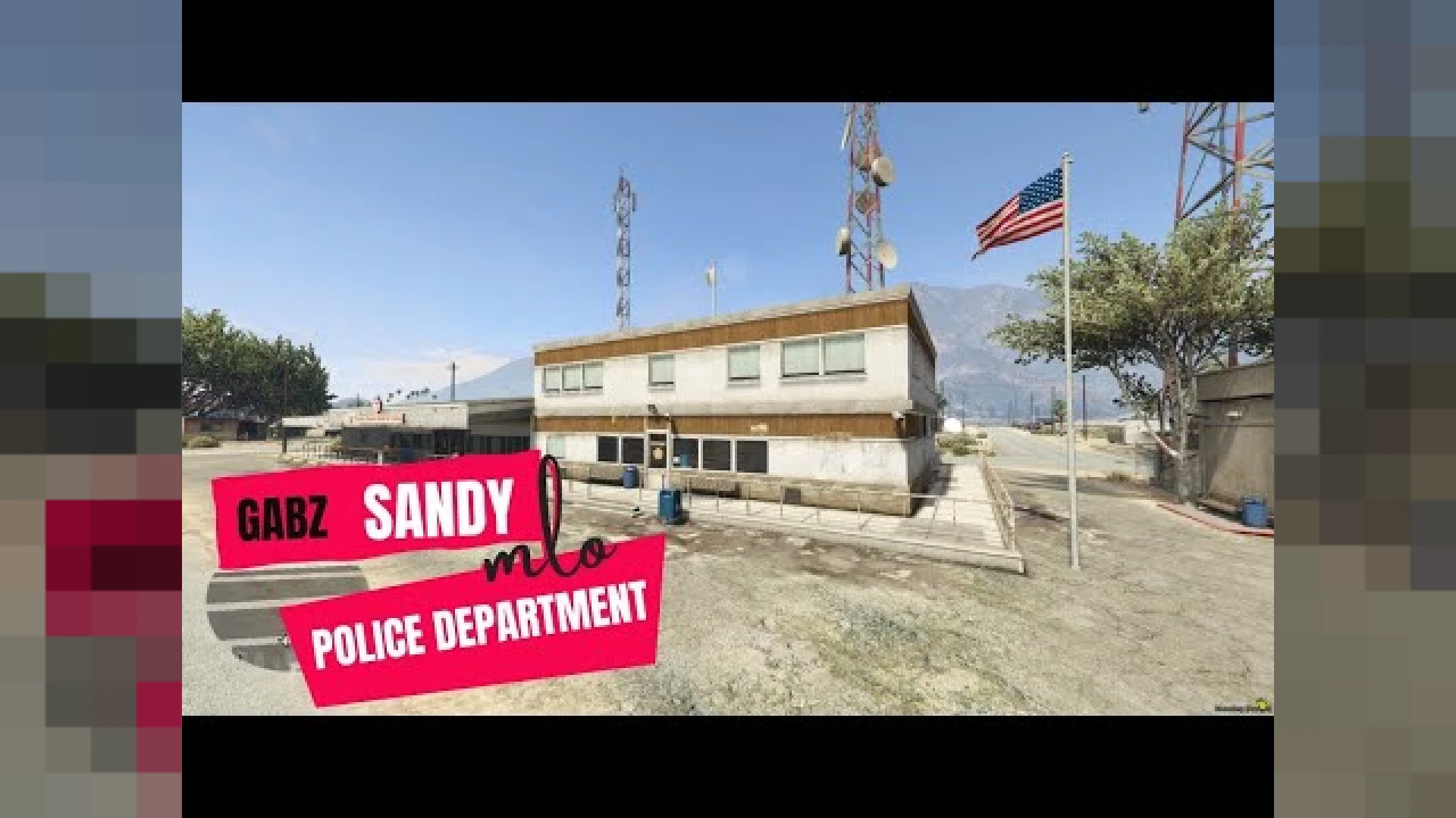 Gabz Sandy PD MLO sheriff station interior in FiveM