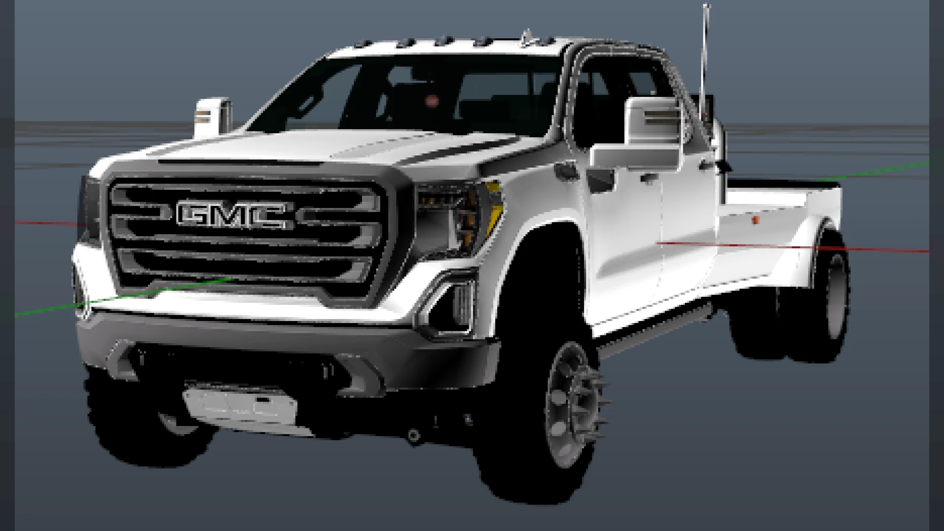 GMC Denali full-size luxury SUV parked on a FiveM city street