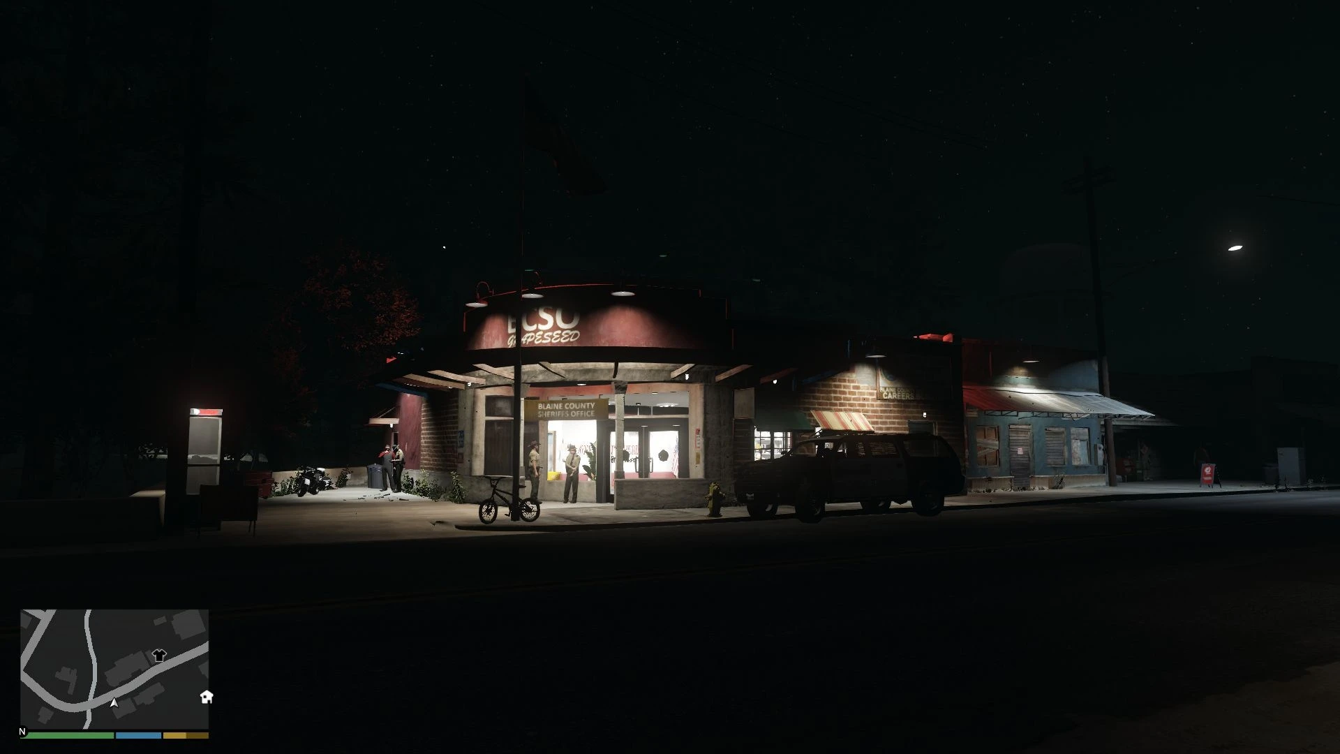 Grapeseed sheriff station BCSO interior for FiveM — view 2
