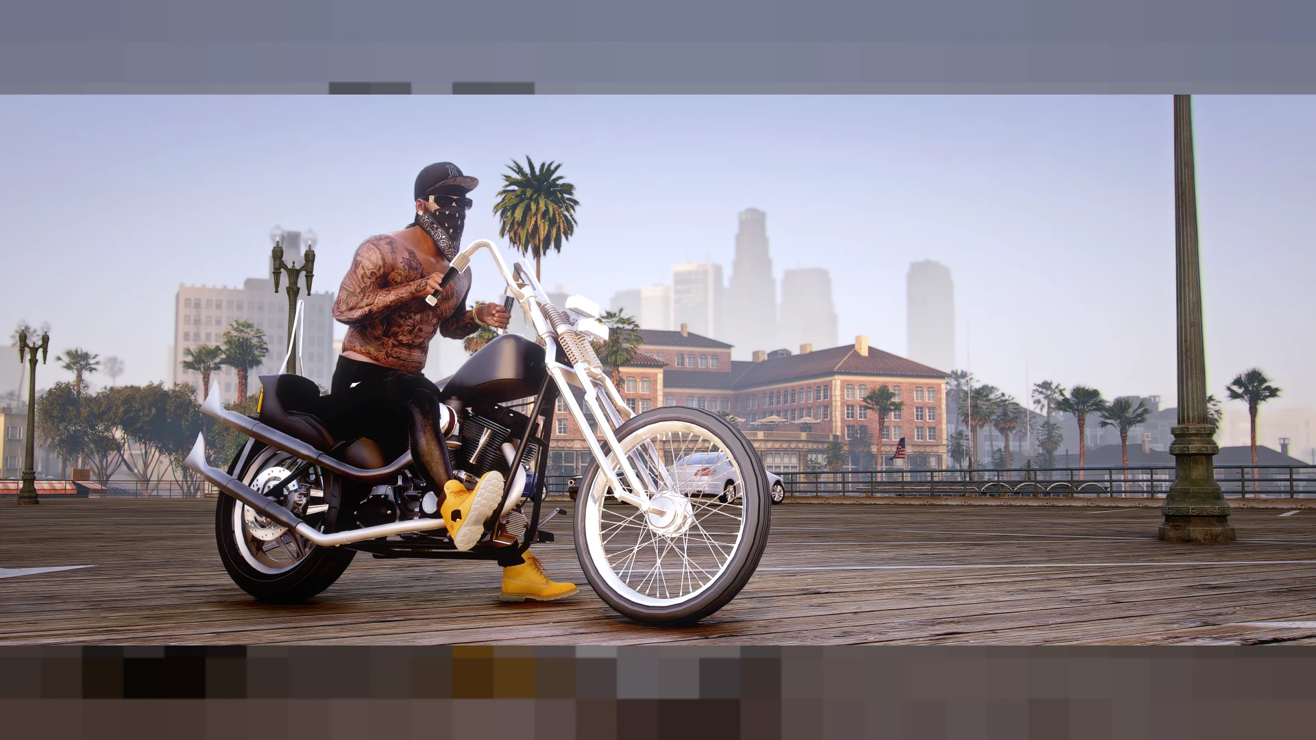 Harley davidson custom bike add on fivem — FiveM vehicle preview
