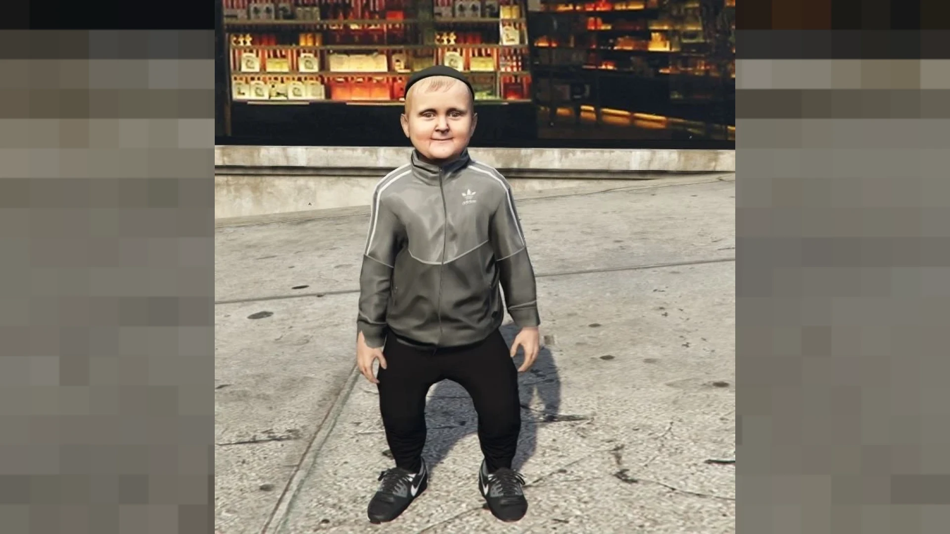 Hasbulla ped custom character model for FiveM