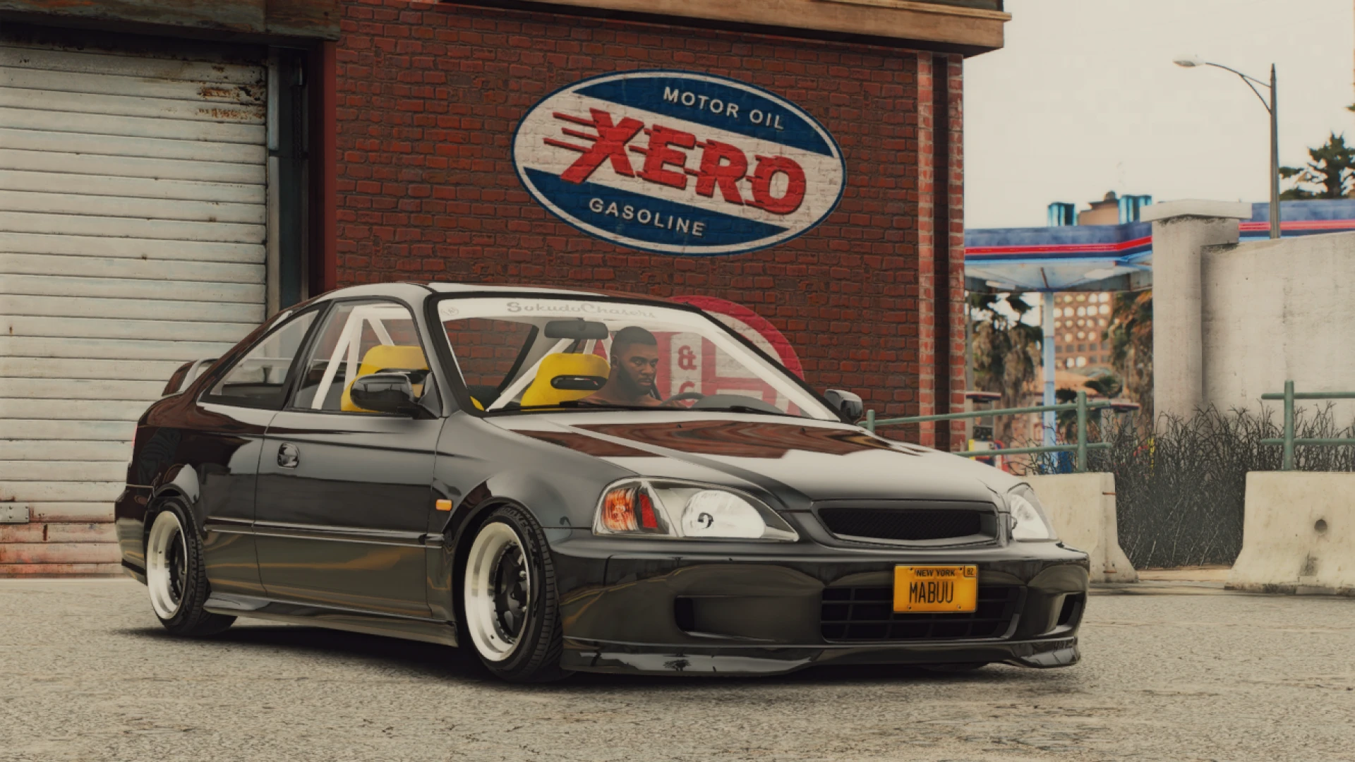 Honda Civic EM1 coupe FiveM add-on tuner car