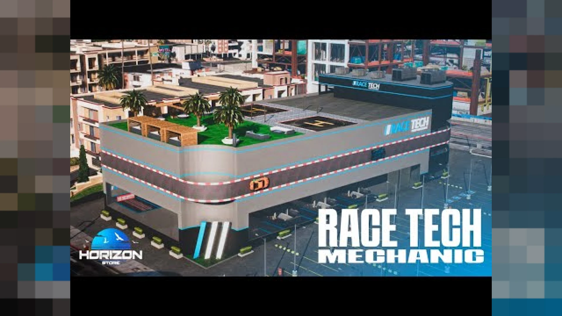 Horizon Prime Auto Tech FiveM mechanic shop MLO