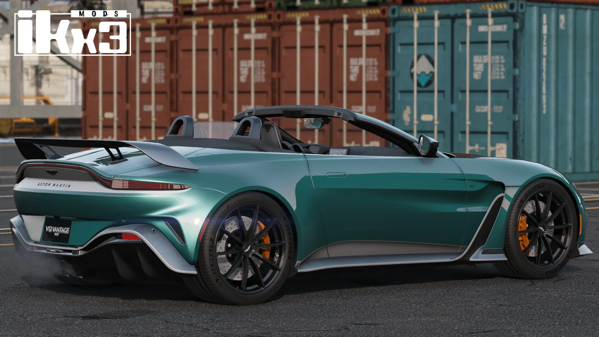 Aston Martin V12 Vantage Roadster 2023 preview 2