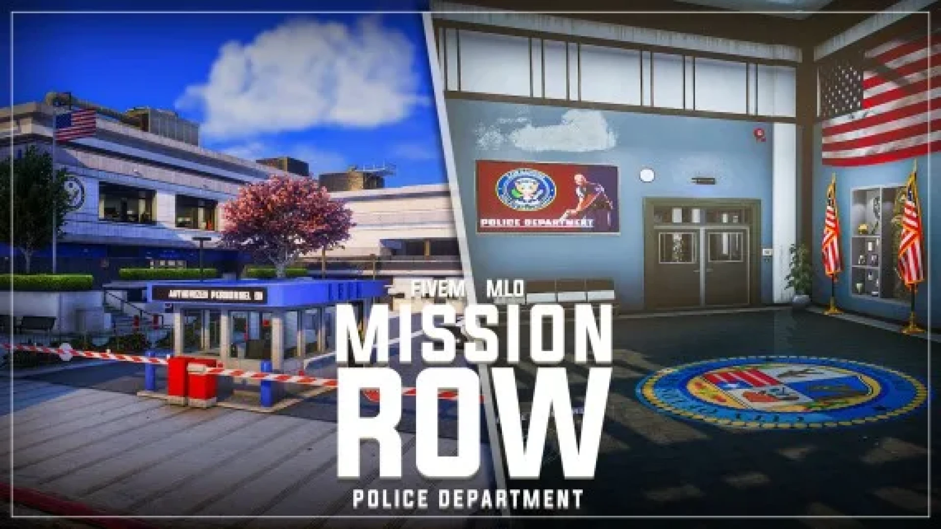 Mission Row Police Department MLO interior for FiveM