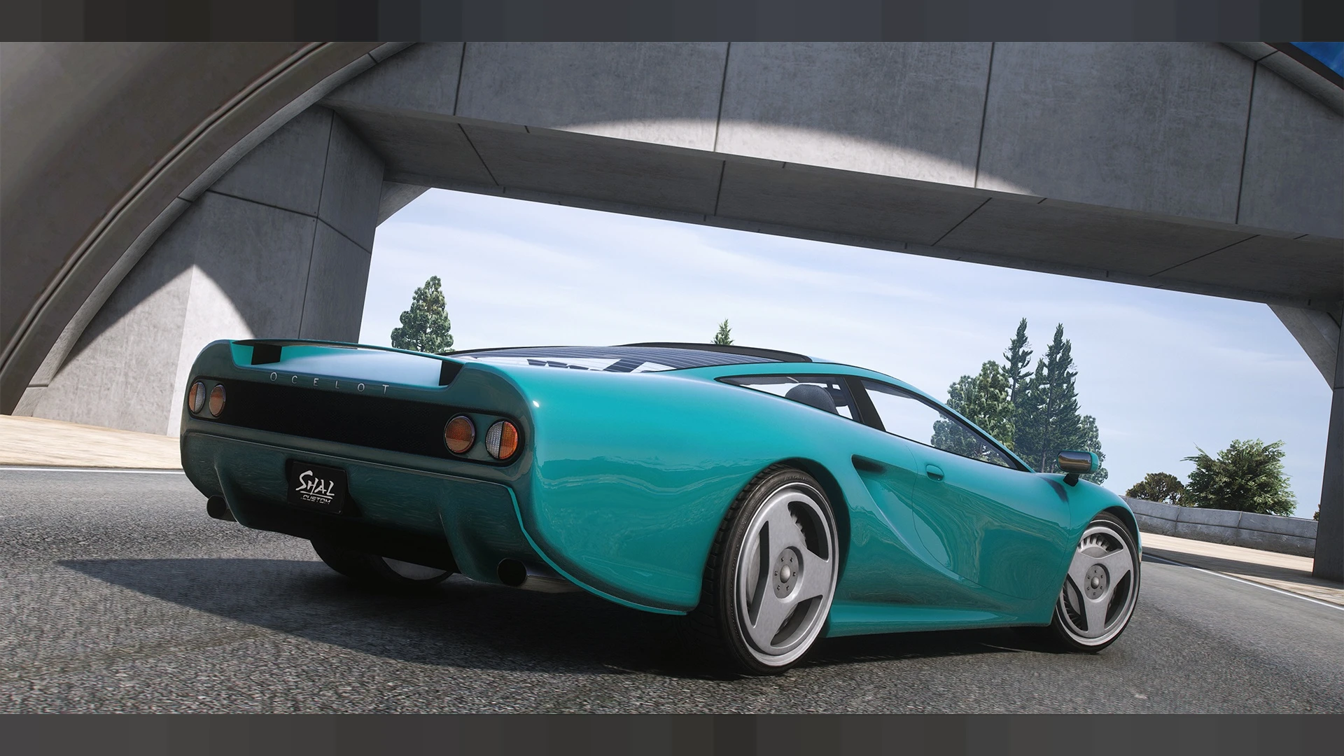 Improved Penetrator FiveM lore-friendly car — view 2