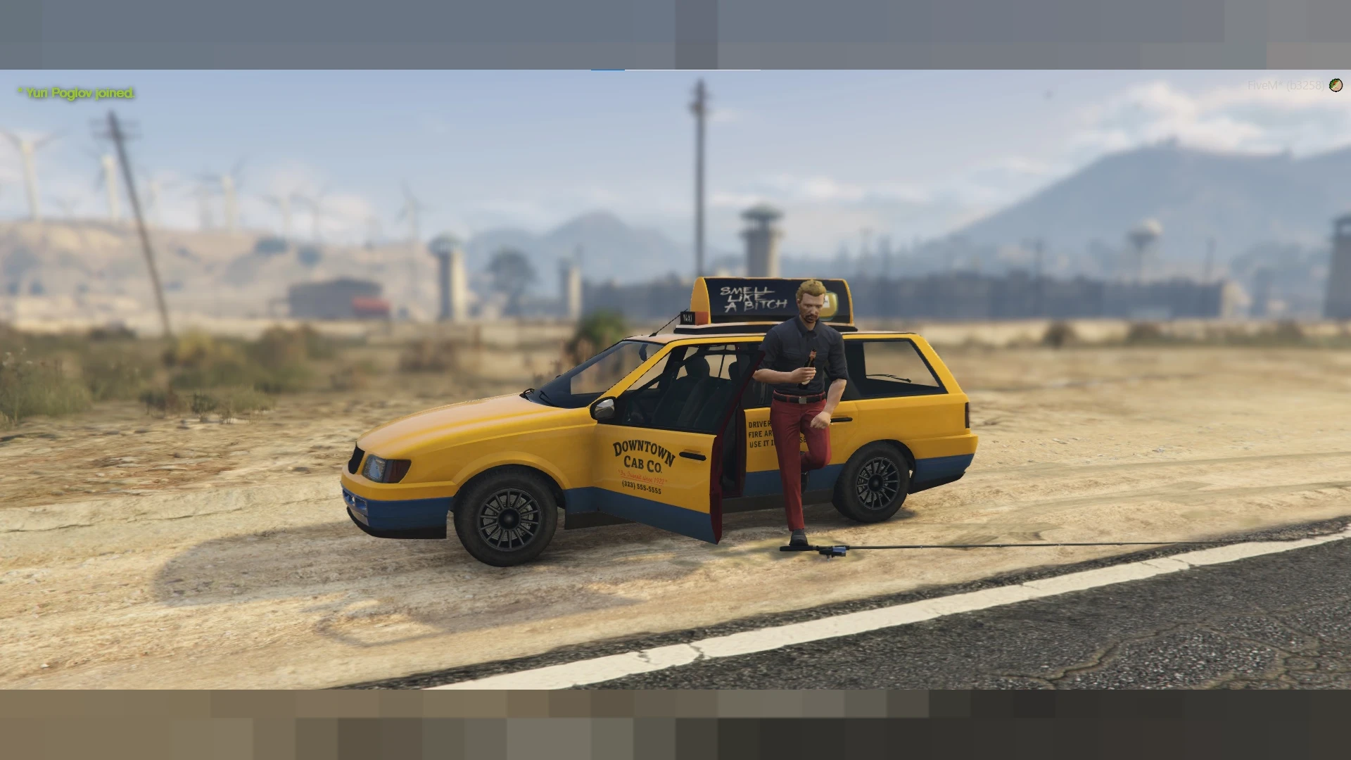 Ingot Taxi lore-friendly cab FiveM add-on