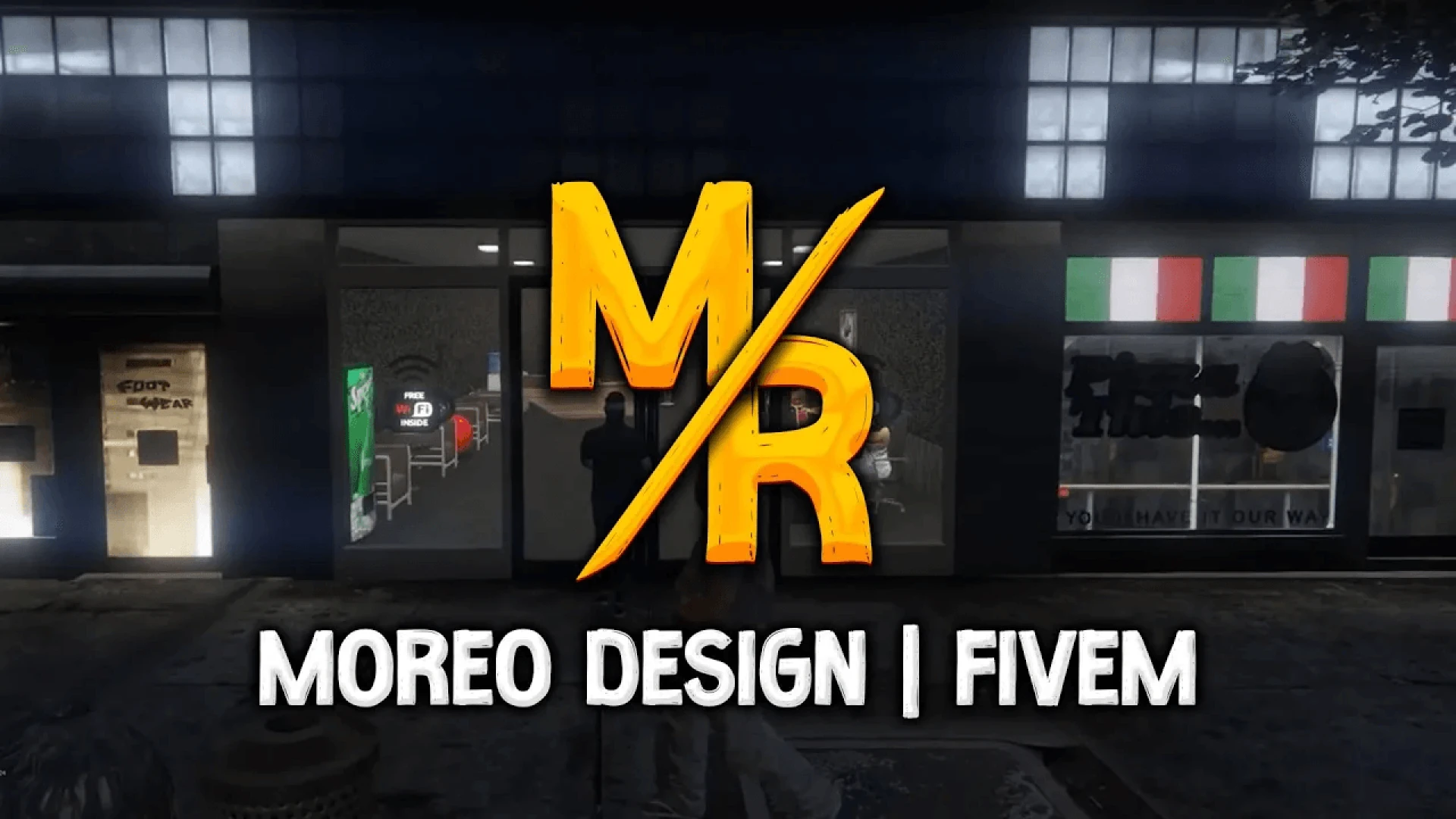 Internet cafe mlo computer stations and coffee bar in FiveM