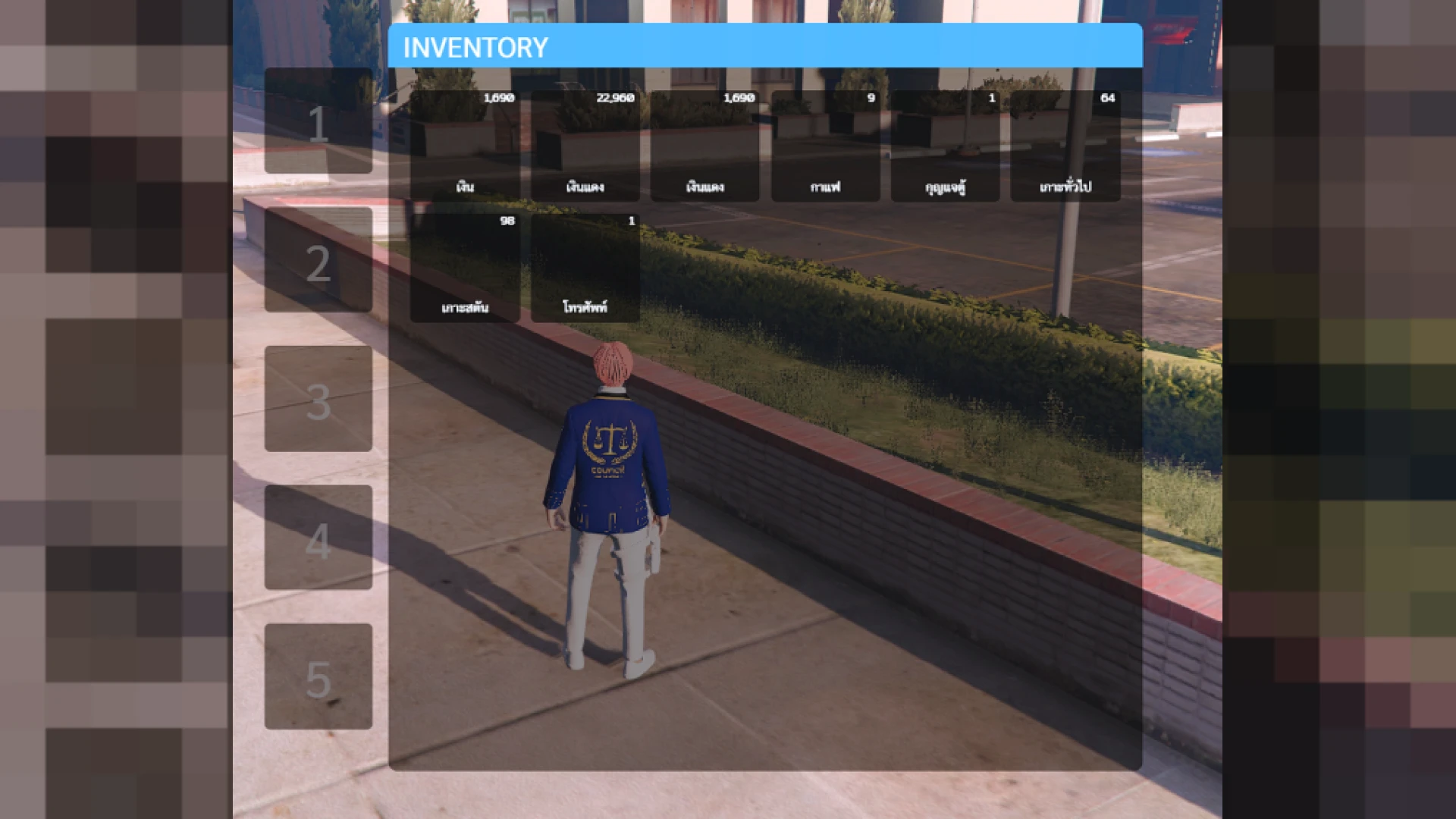 Inventory System V13 drag and drop UI in FiveM
