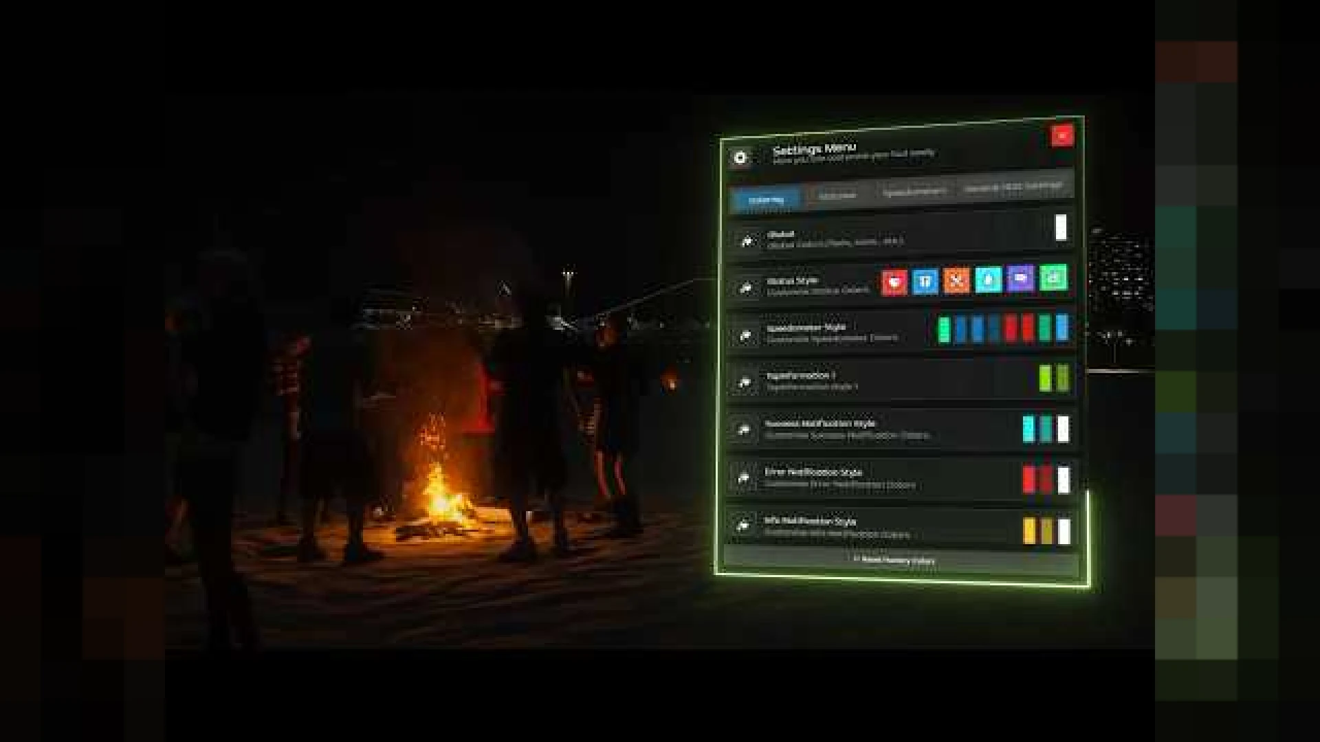 Izzy Hud V7 modern customizable FiveM status HUD