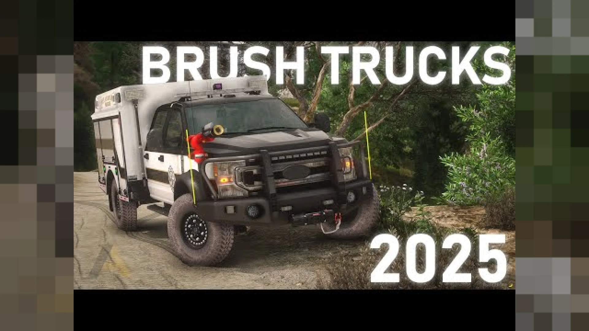 JA Designs Brush Trucks off-road wildland firefighting vehicle pack