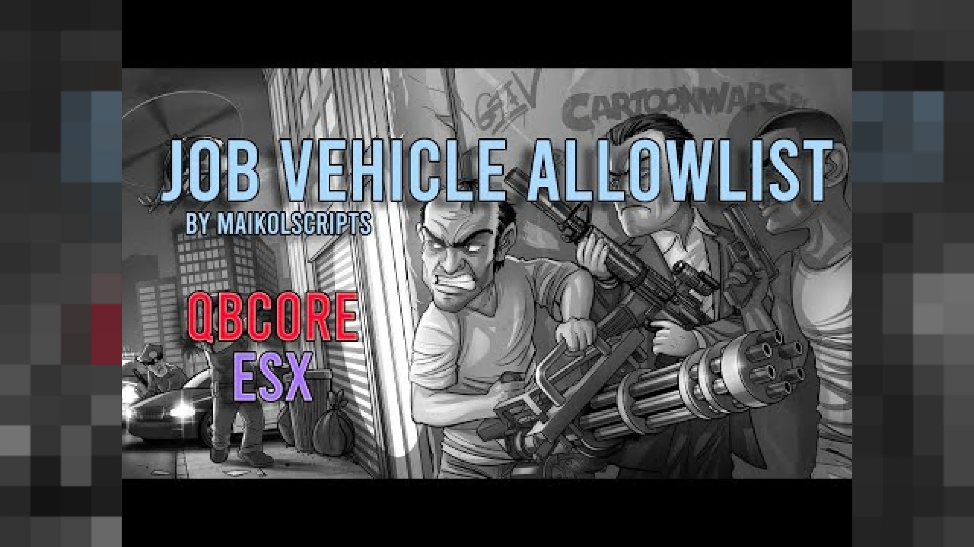 Vehicle Allowlist FiveM script preview screenshot