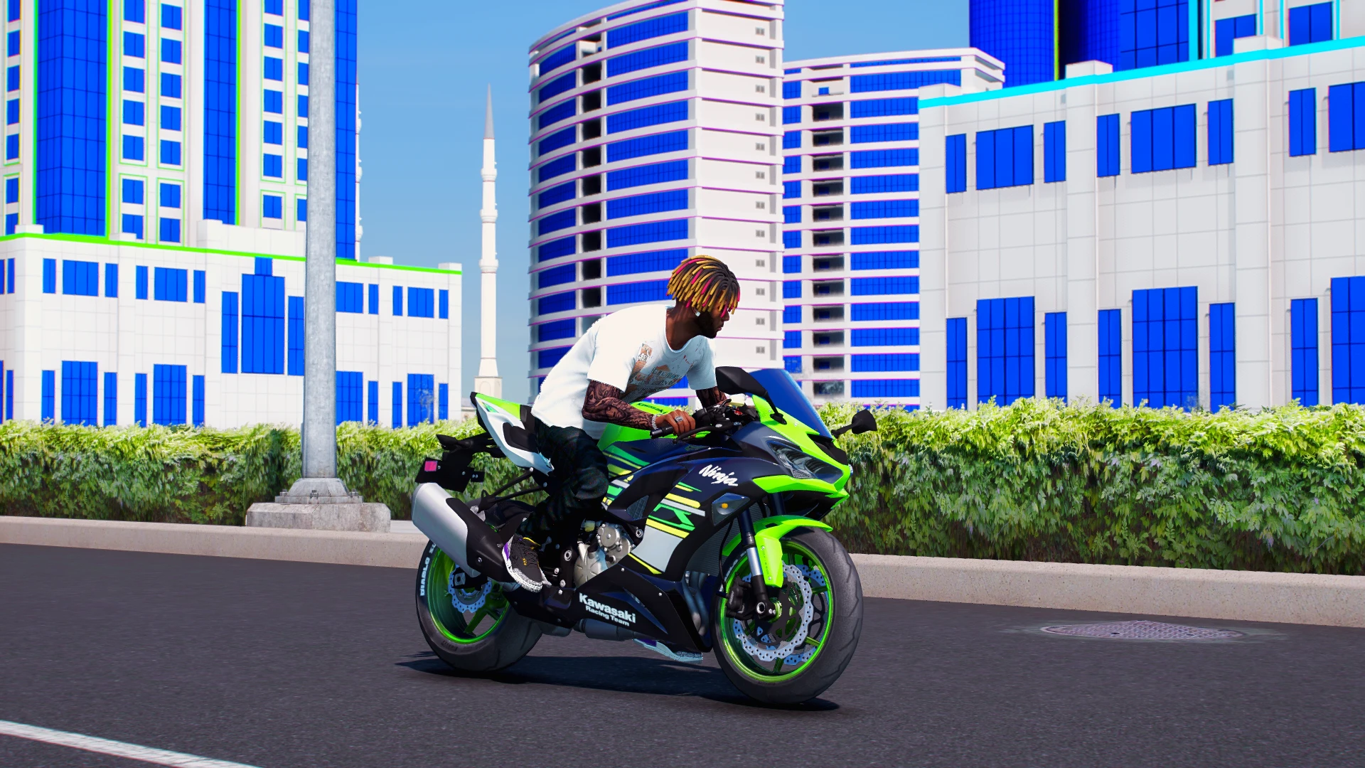 Kawasaki ZX636 Ninja supersport motorcycle for FiveM