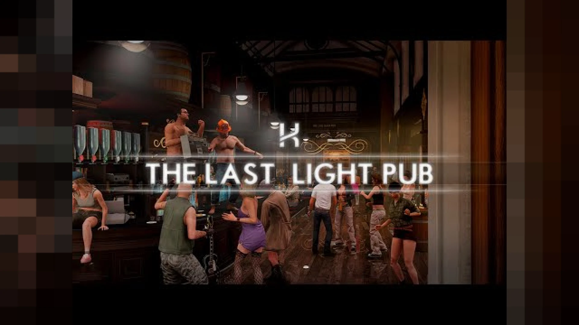 Kiiya Last Light Pub MLO bar interior for FiveM