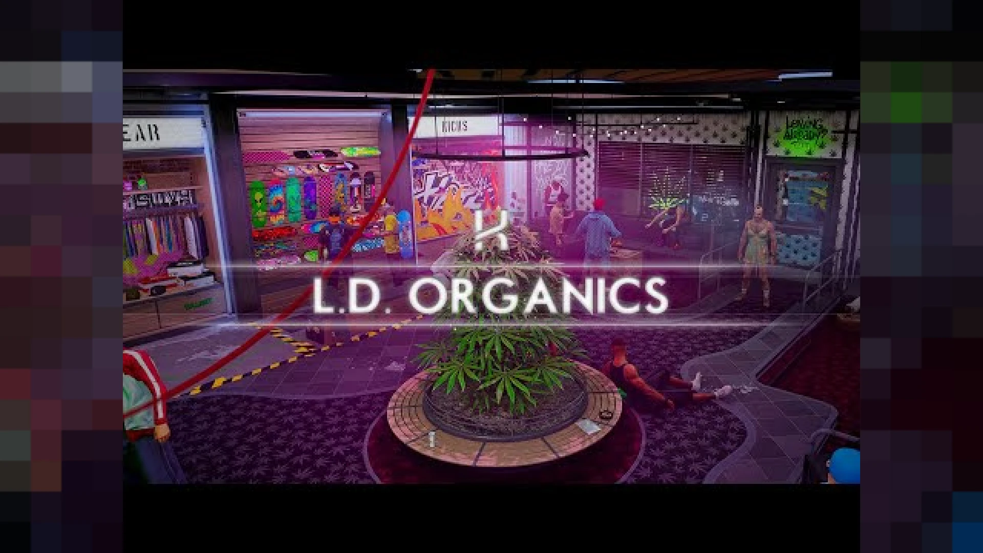 Kiiya LD Organics MLO weed dispensary interior for FiveM
